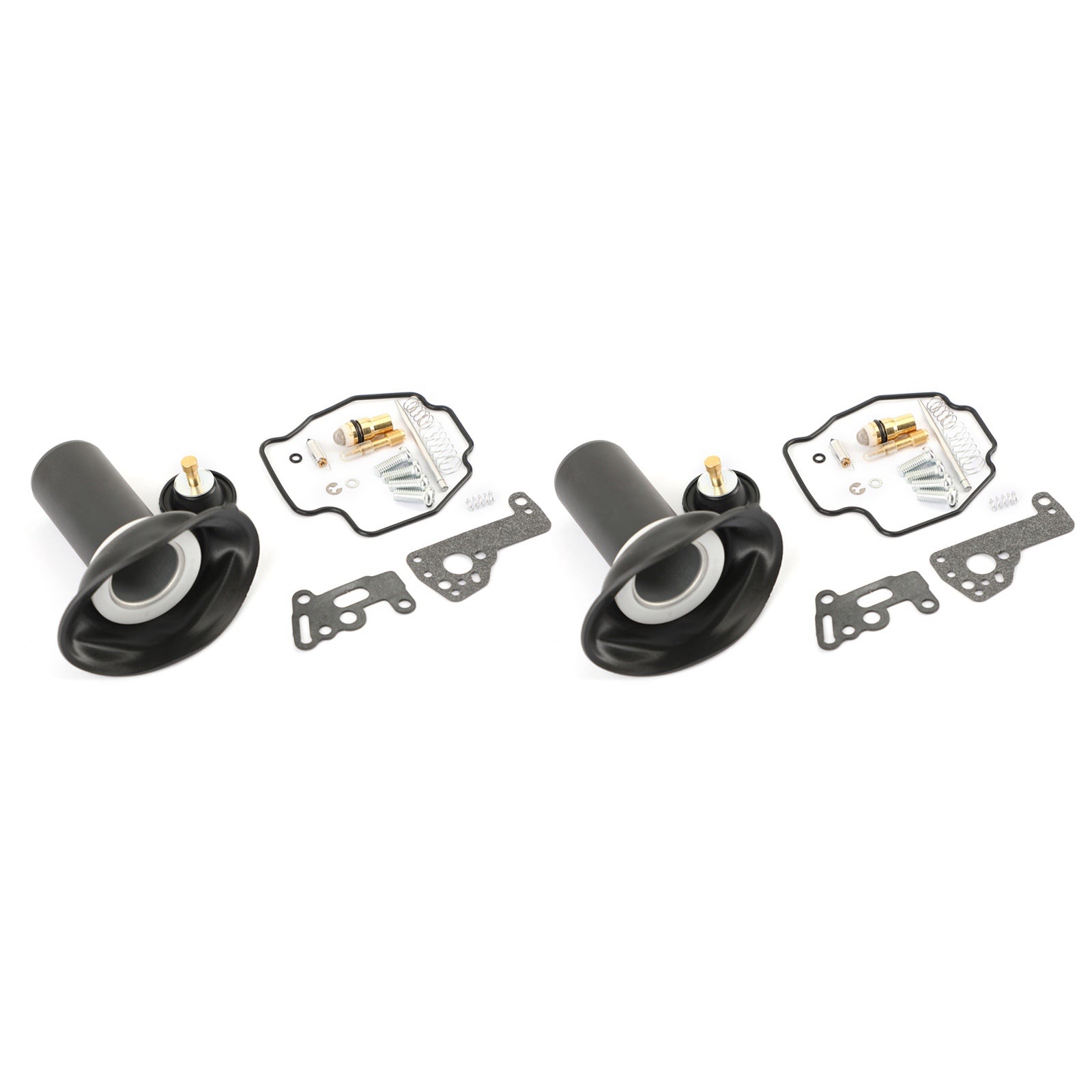 2set Kit de reparación de carburador diafragma de émbolo para Yamaha VIRAGO 535 XV535 1990-01 genérico