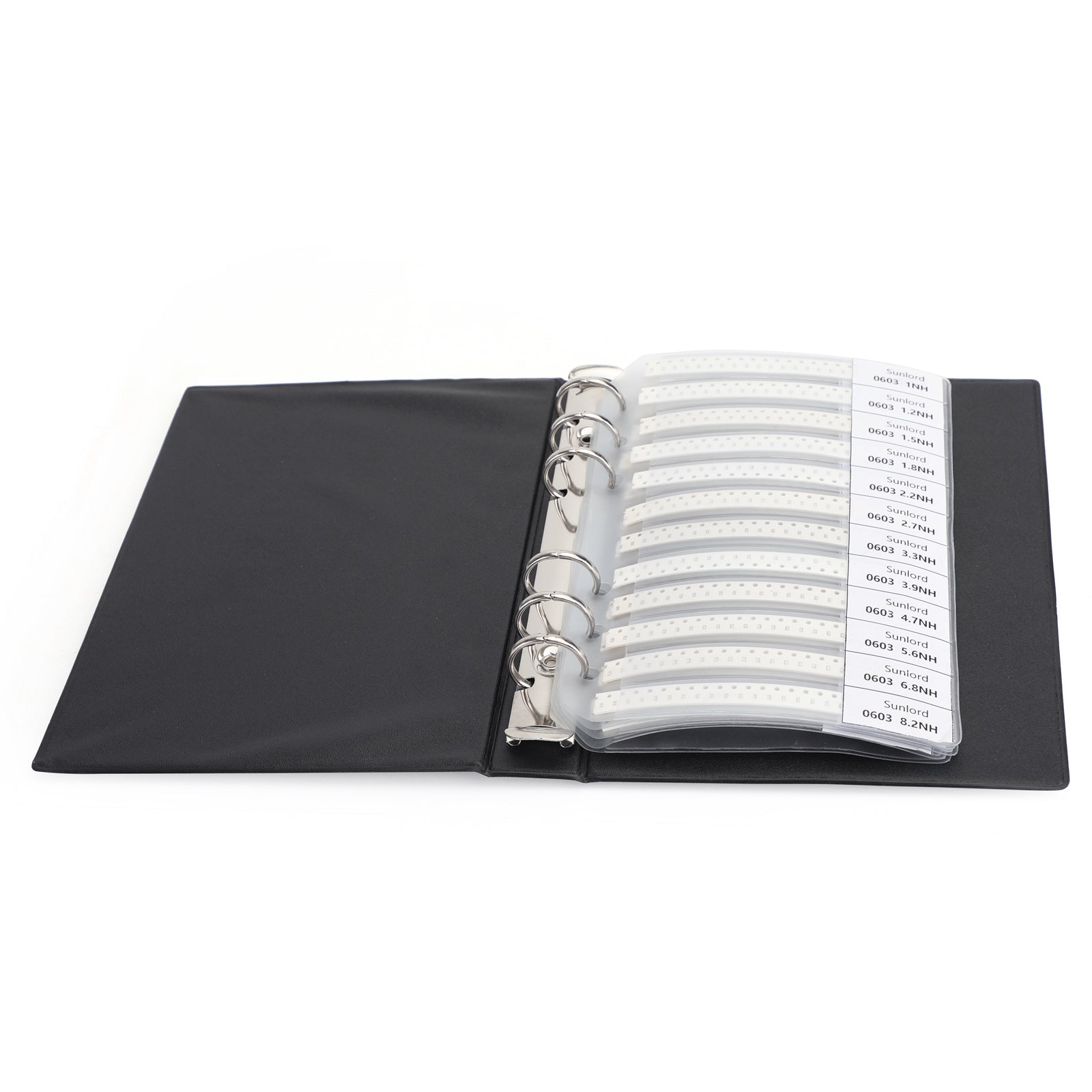 0603 SMD 칩 인덕터 키트 1nH-22uH 52개입 x 25개 샘플북 1300개