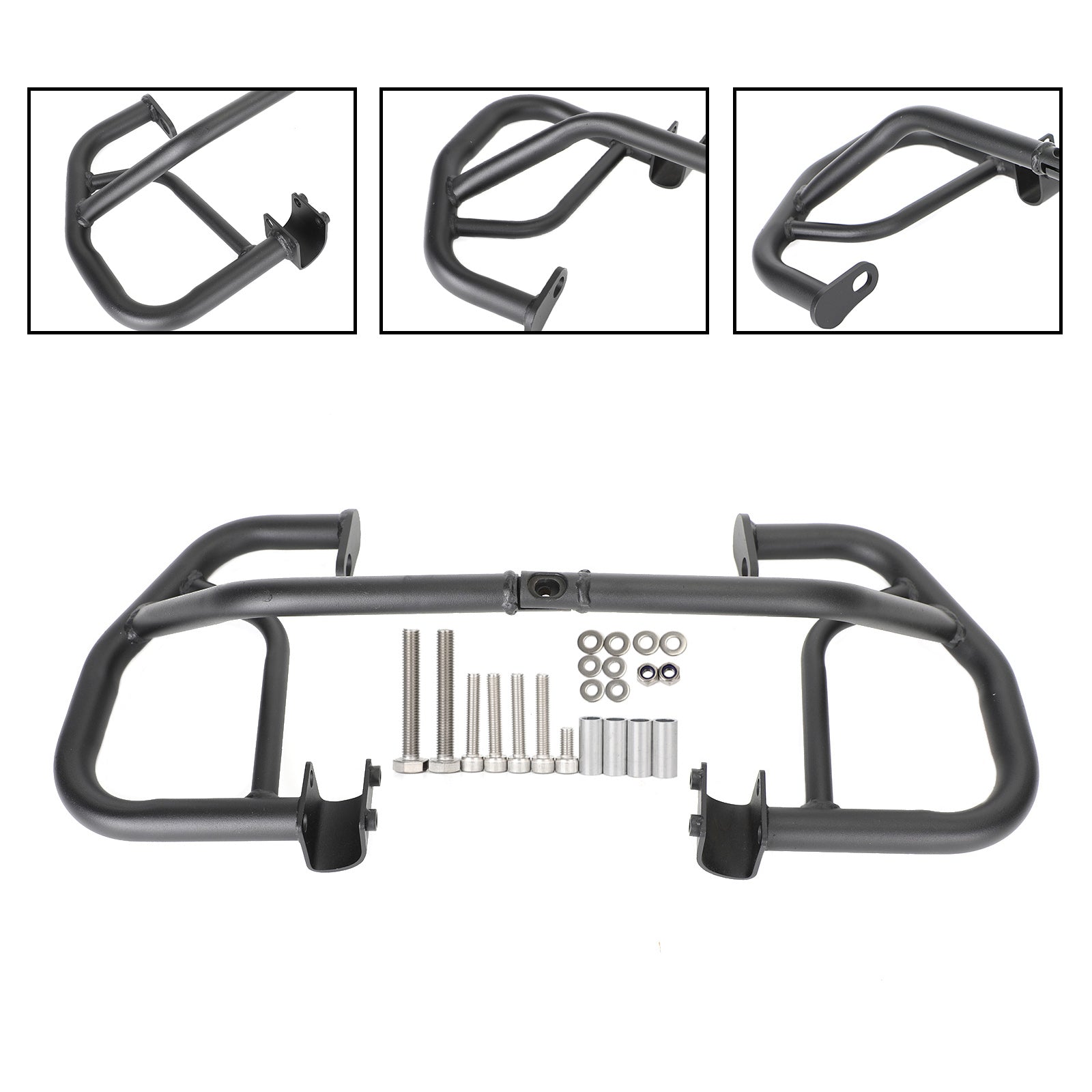 Black Under Guard Engine Guard Skid Plate For Honda CL250 CL300 2023 2024 2025