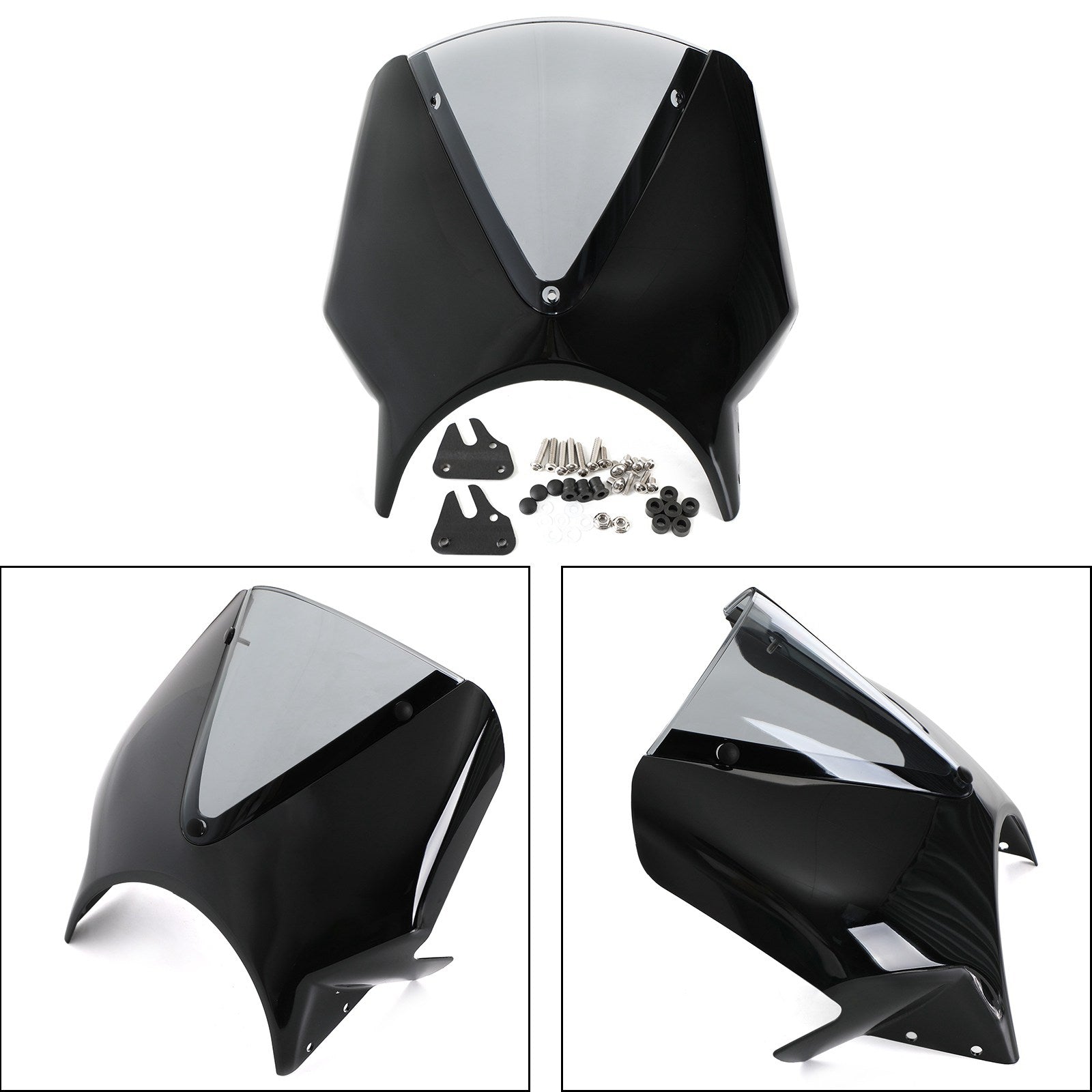 ABS Plastic Motorcycle Windshield WindScreen for Yamaha XSR700 XSR900 2020 Generic