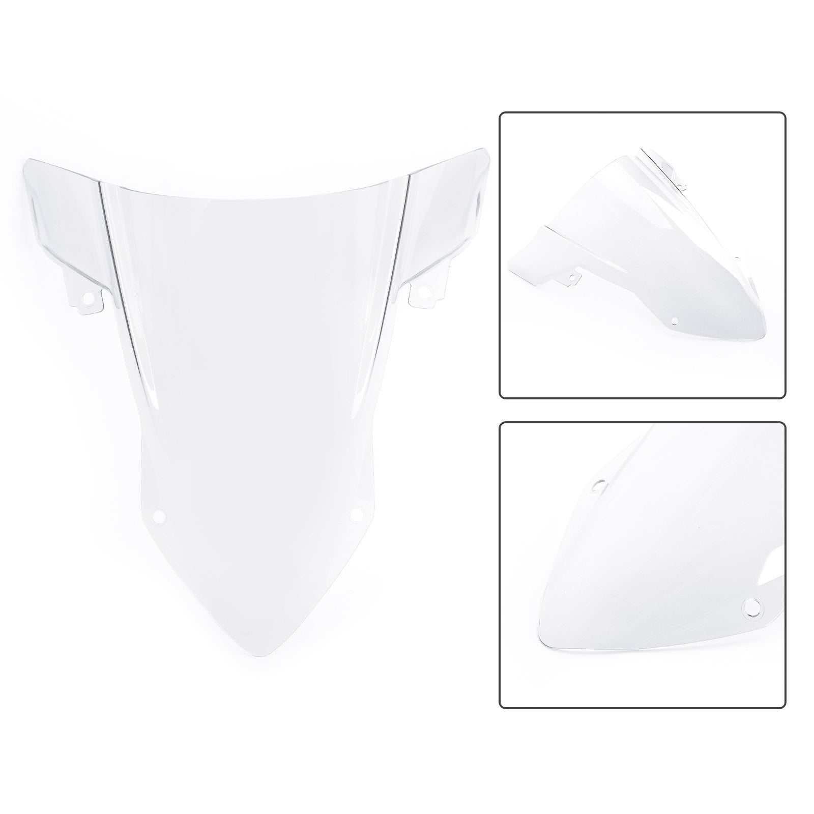 ABS Plastic Motorcycle Windshield WindScreen for BMW S1000RR 2019-2020 Generic