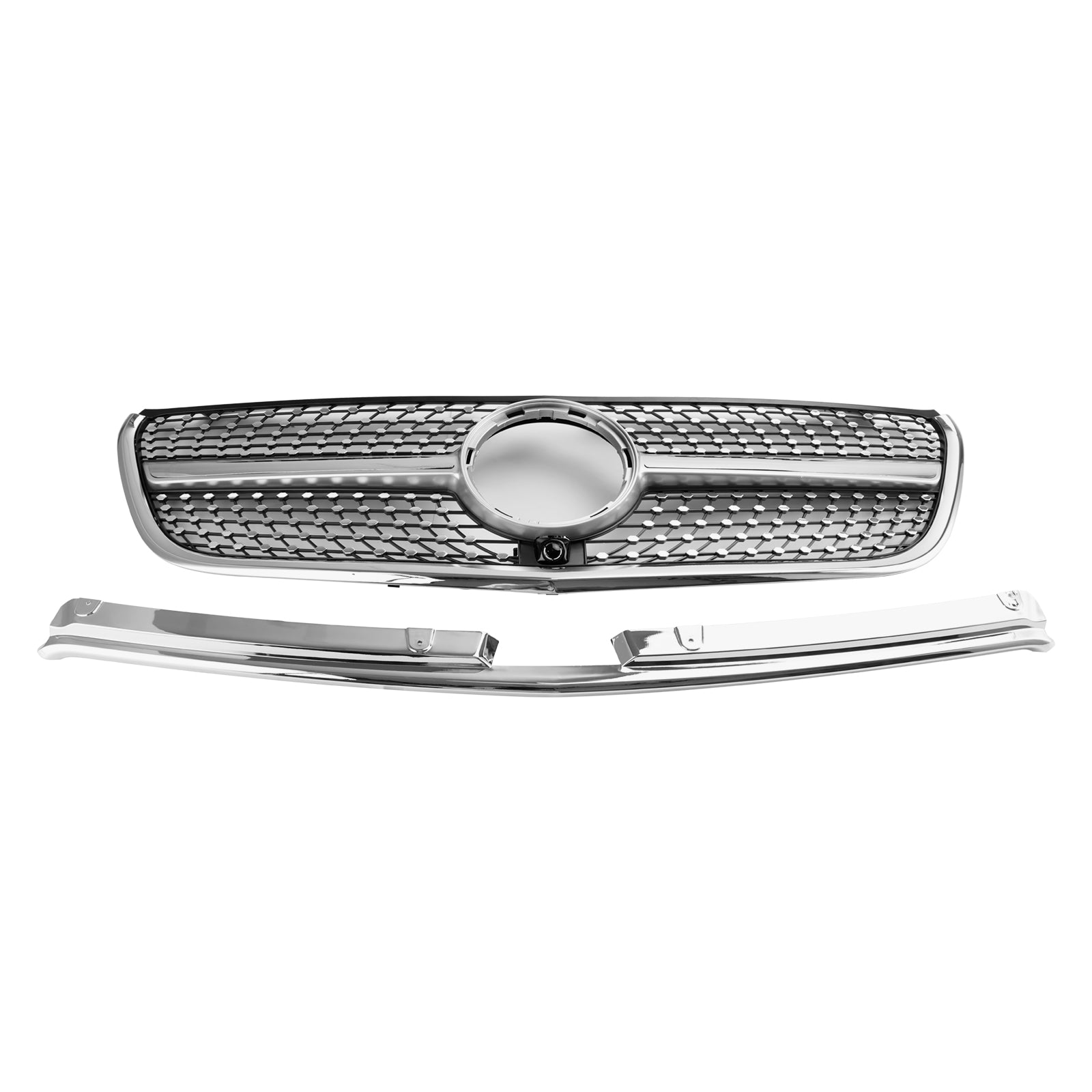 Parrilla de parachoques delantero de diamante para Mercedes Vito W447 2015-2019 GT Stlye