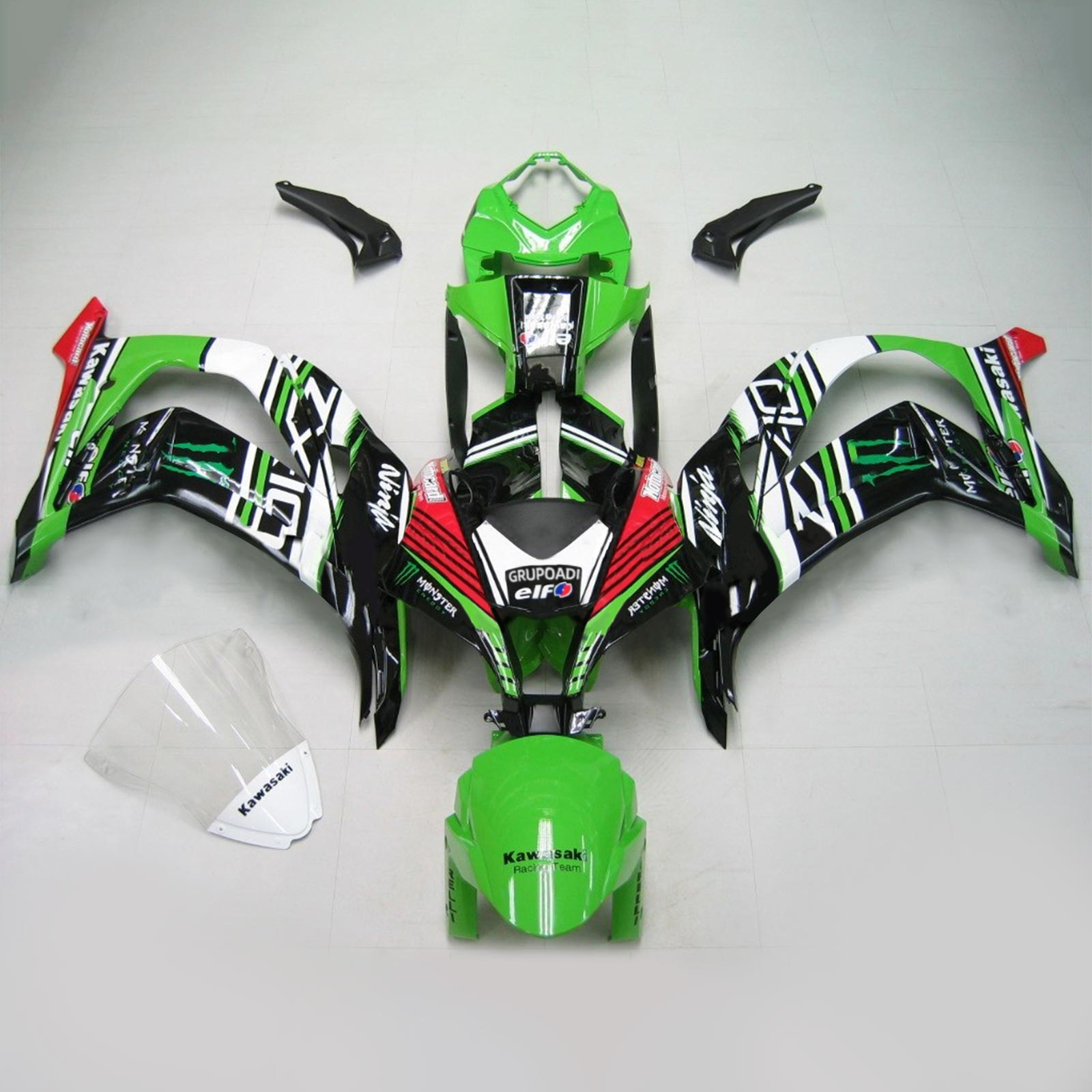 Kawasaki ZX-10R ZX-10RR 2021-2025 Fairing Kit Bodywork ABS
