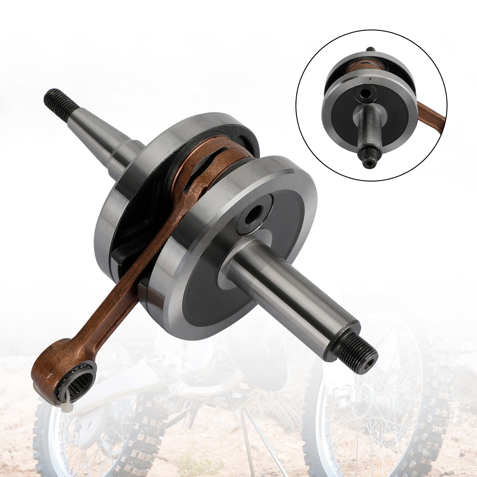 야마하 YZ85 5PA-11400-00 2008-2018 크랭크 샤프트 어셈블리 2행정 엔진