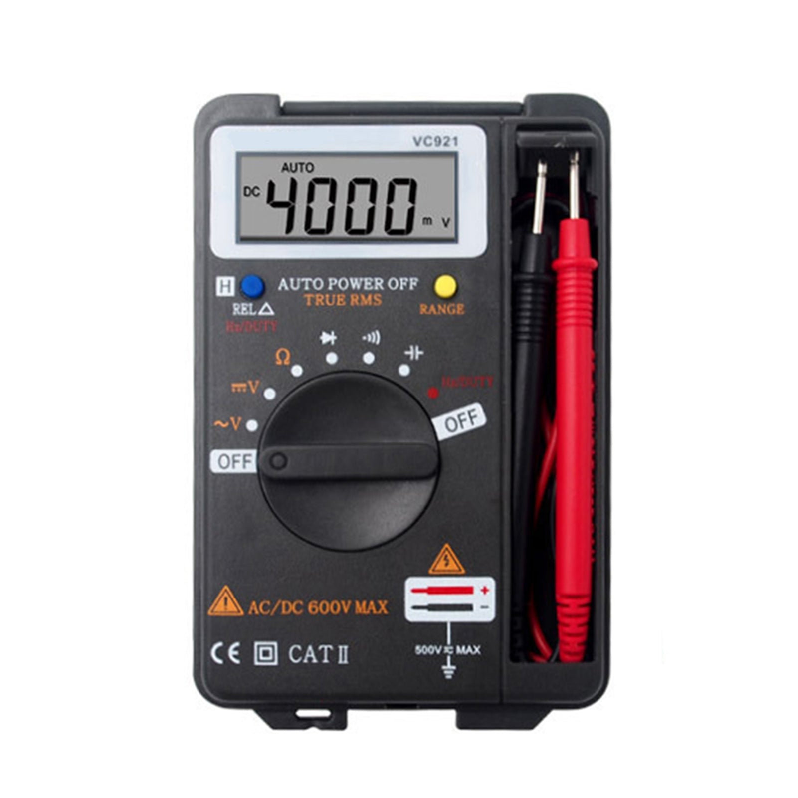 VC921 Portable Integrated Personal Handheld Pocket Mini Digital Multimeter