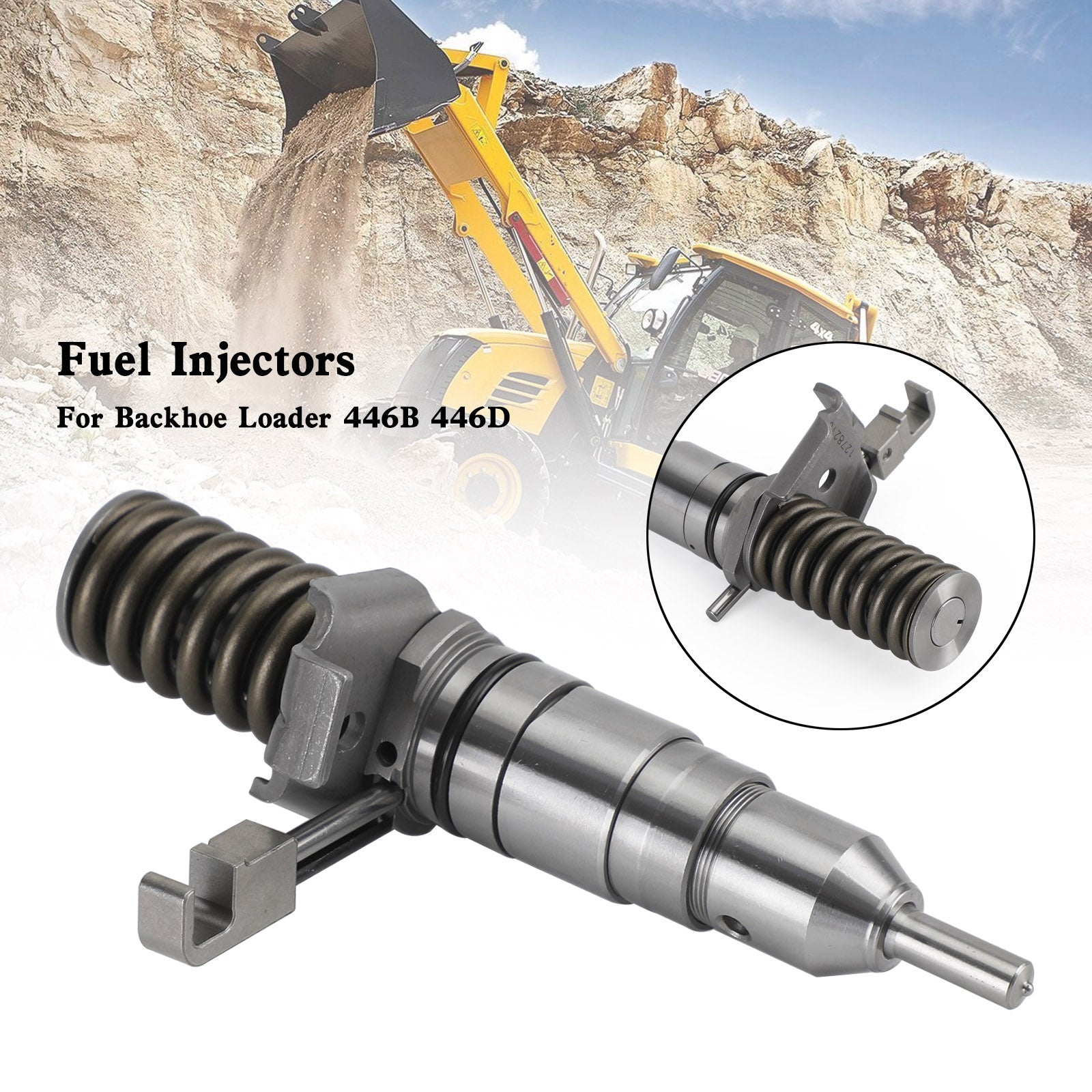 1PCS Fuel Injector 127-8205 0R-8682 1278216 127-8222 127-8205 0R-8682 fit Caterpillar 3116 3114