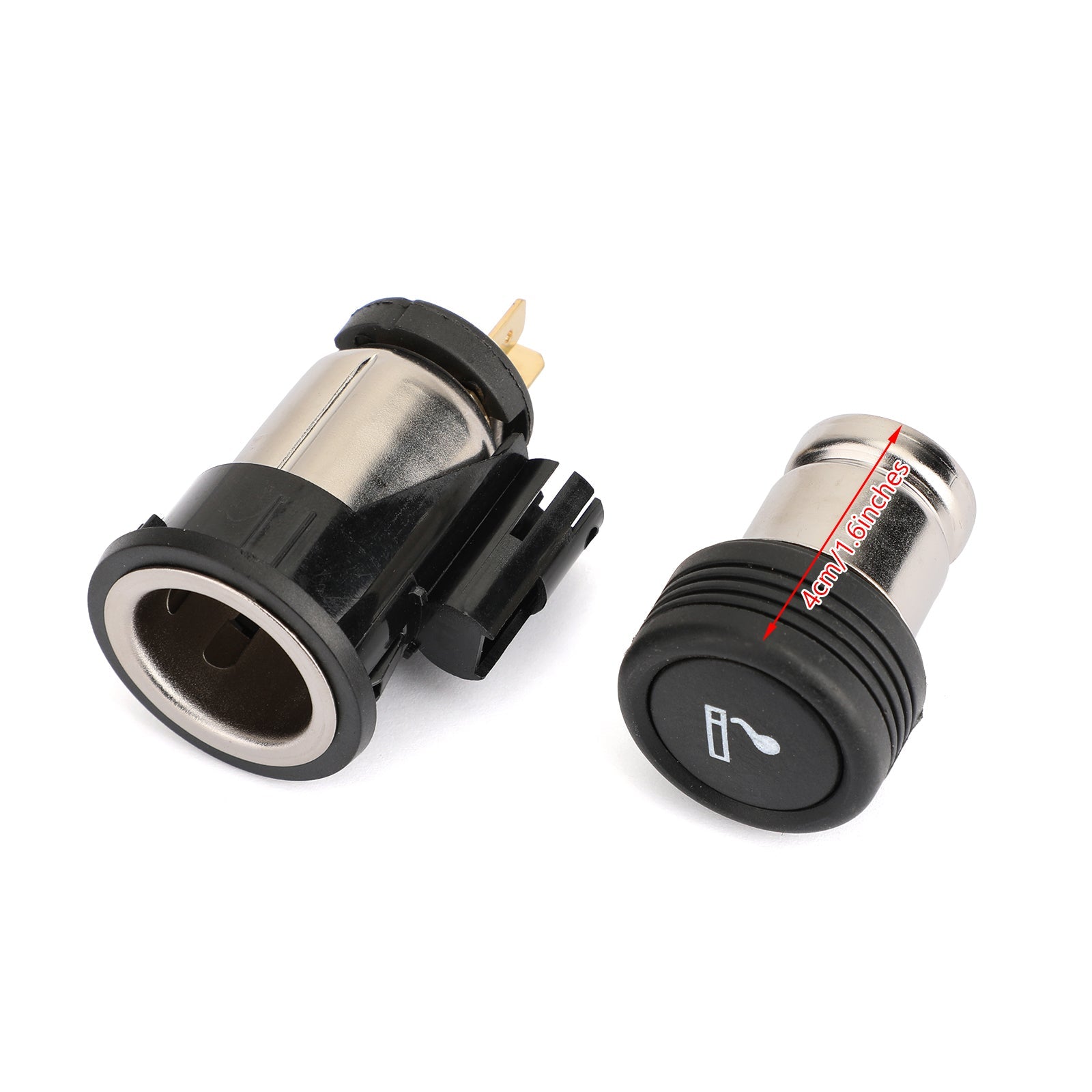 Cigarette Lighter Element Set For Ford Fiesta Mondeo C-MAX S-MAX Generic