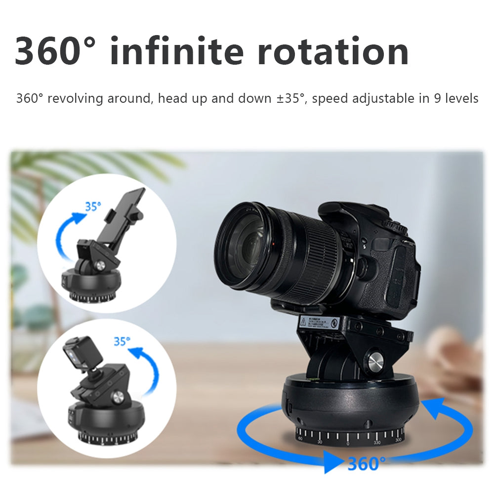 360??Panoramic Rotating Head Pan Tilt Suitable for mobile Phones/Cameras etc