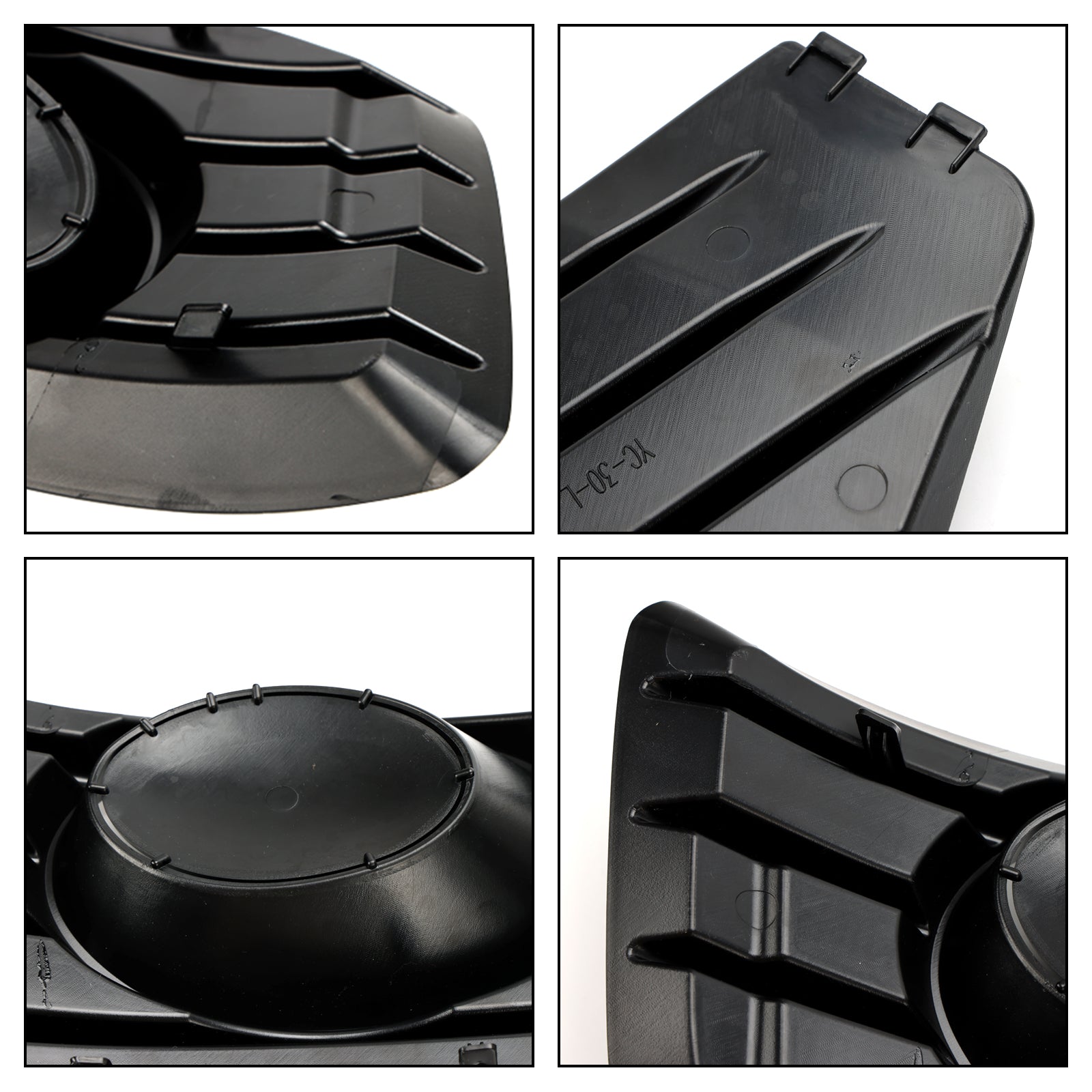 VW T5 T5.1 2010-2015 Fog Lamp Light Cover Insert S-line Grill Gloss Black