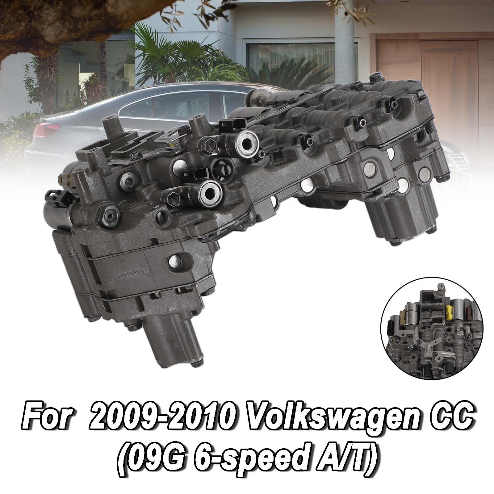 2006-2010 Volkswagen Passat (09G 6-speed A/T) 09G TF-60SN Automatic Transmission Valve Body