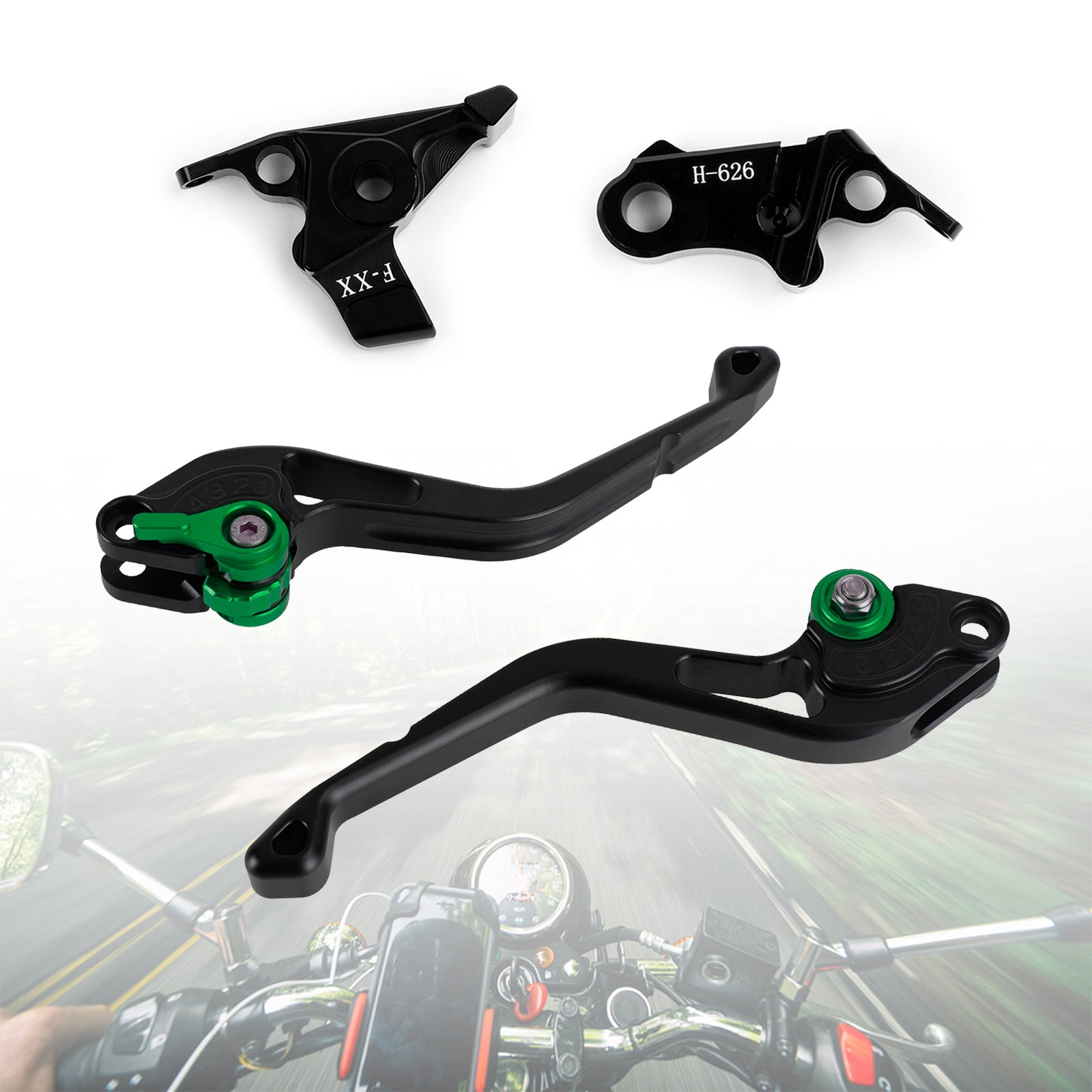 Palanca de freno de embrague corta para Honda X-11 1999-2002