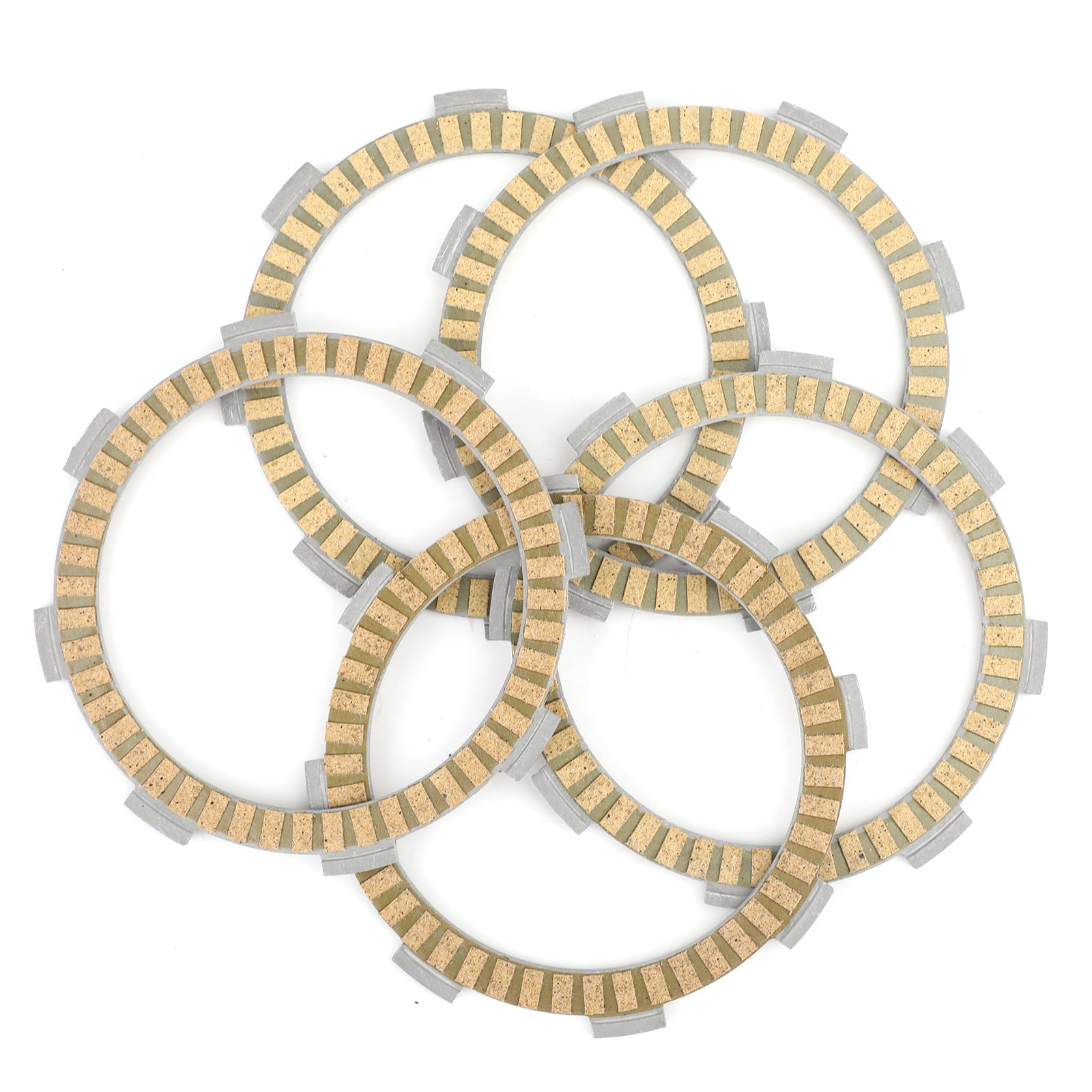 Clutch Kit Steel & Friction Plates for Honda CR80 CB SL CD CLR XLR XR CM 100 125 Generic