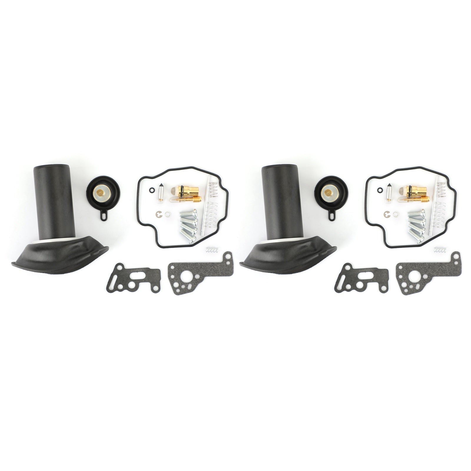 2set Kit de reparación de carburador diafragma de émbolo para Yamaha VIRAGO 535 XV535 1990-01 genérico