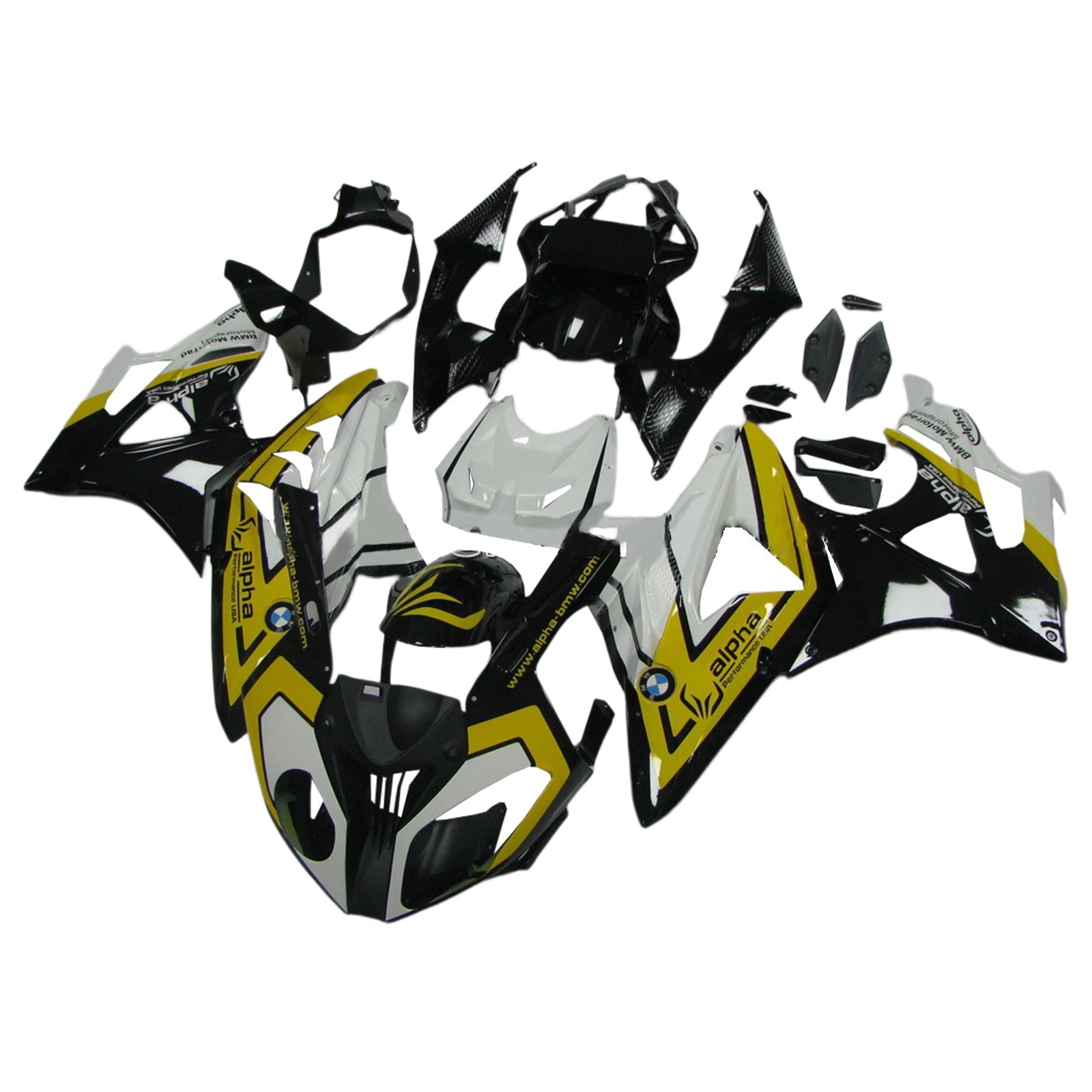 Amotopart BMW S1000RR 2009-2014 Fairing Kit Bodywork Plastic ABS