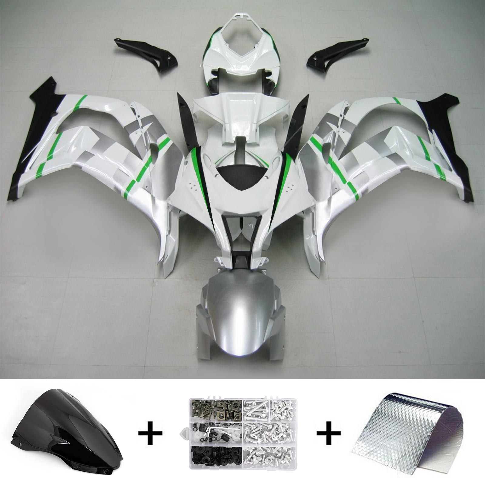 Kawasaki ZX-10R ZX-10RR 2021-2025 Fairing Kit Bodywork ABS
