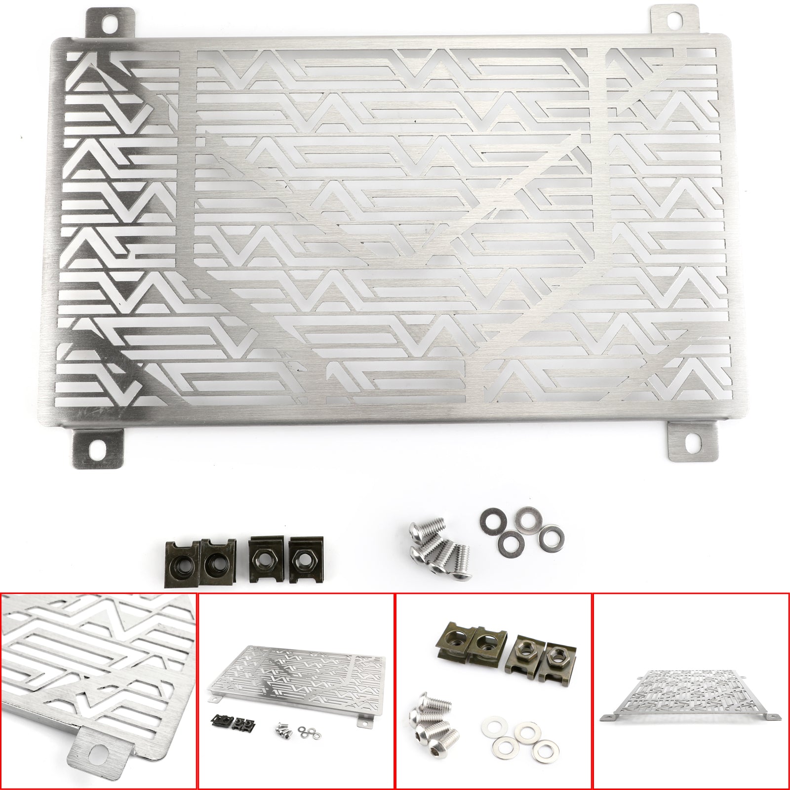 Radiator Cooler Grille Guard Cover Protector For Kawasaki Ninjia 400 2018 Generic