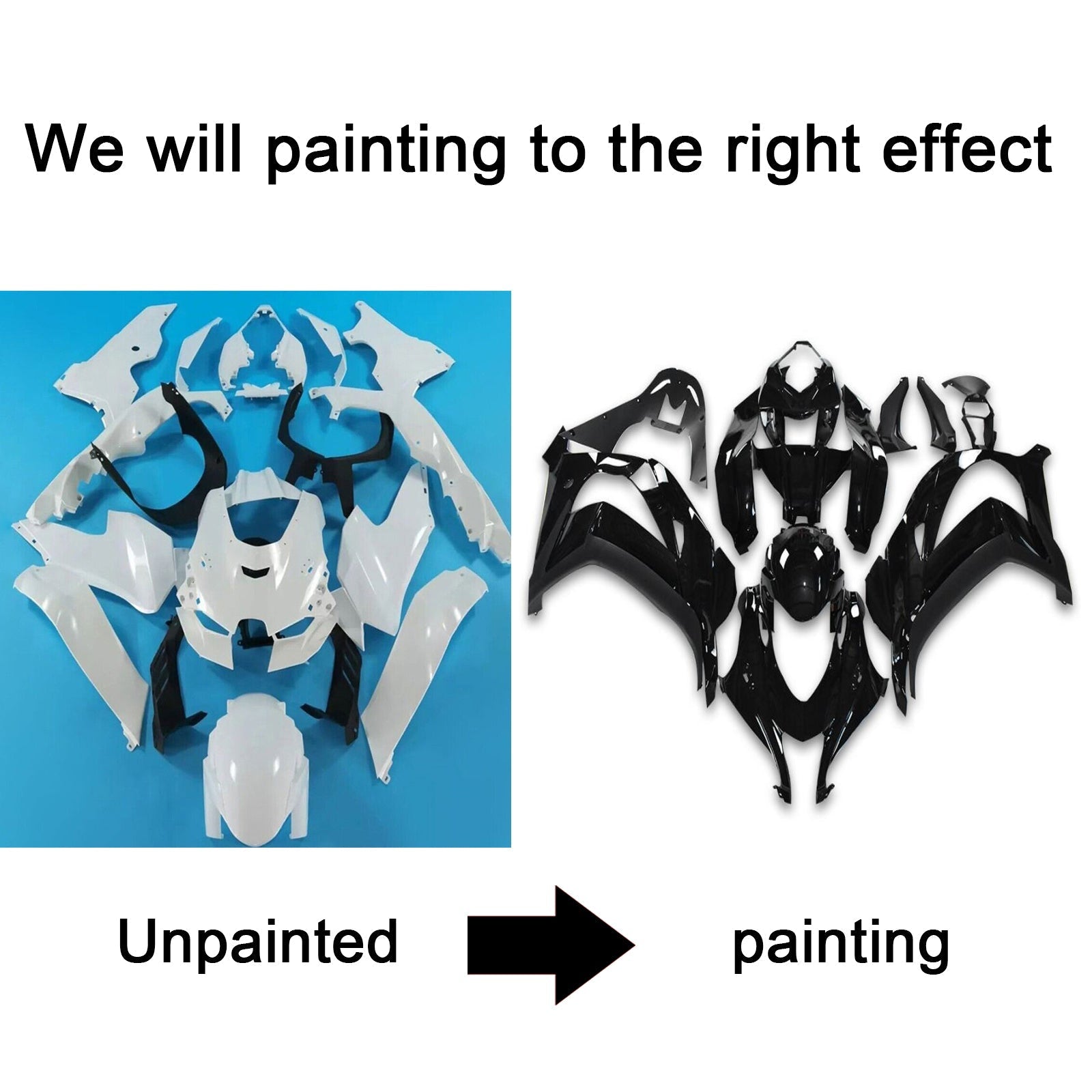 Kawasaki ZX-10R ZX-10RR 2021-2025 Fairing Kit Bodywork ABS