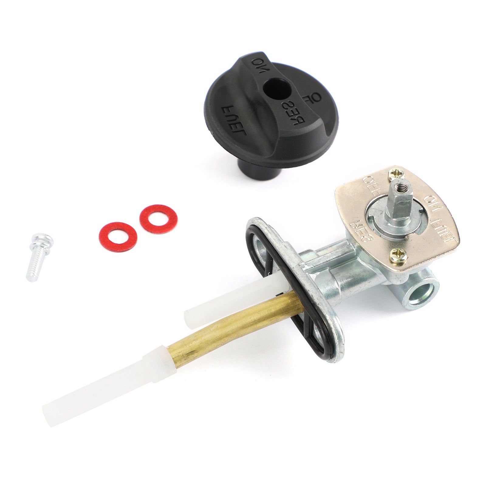 VÁLVULA DE COMBUSTIBLE PETCOCK apto para Arctic Cat 250 300 400 454 500 2x4 4x4 0470-344 Genérico