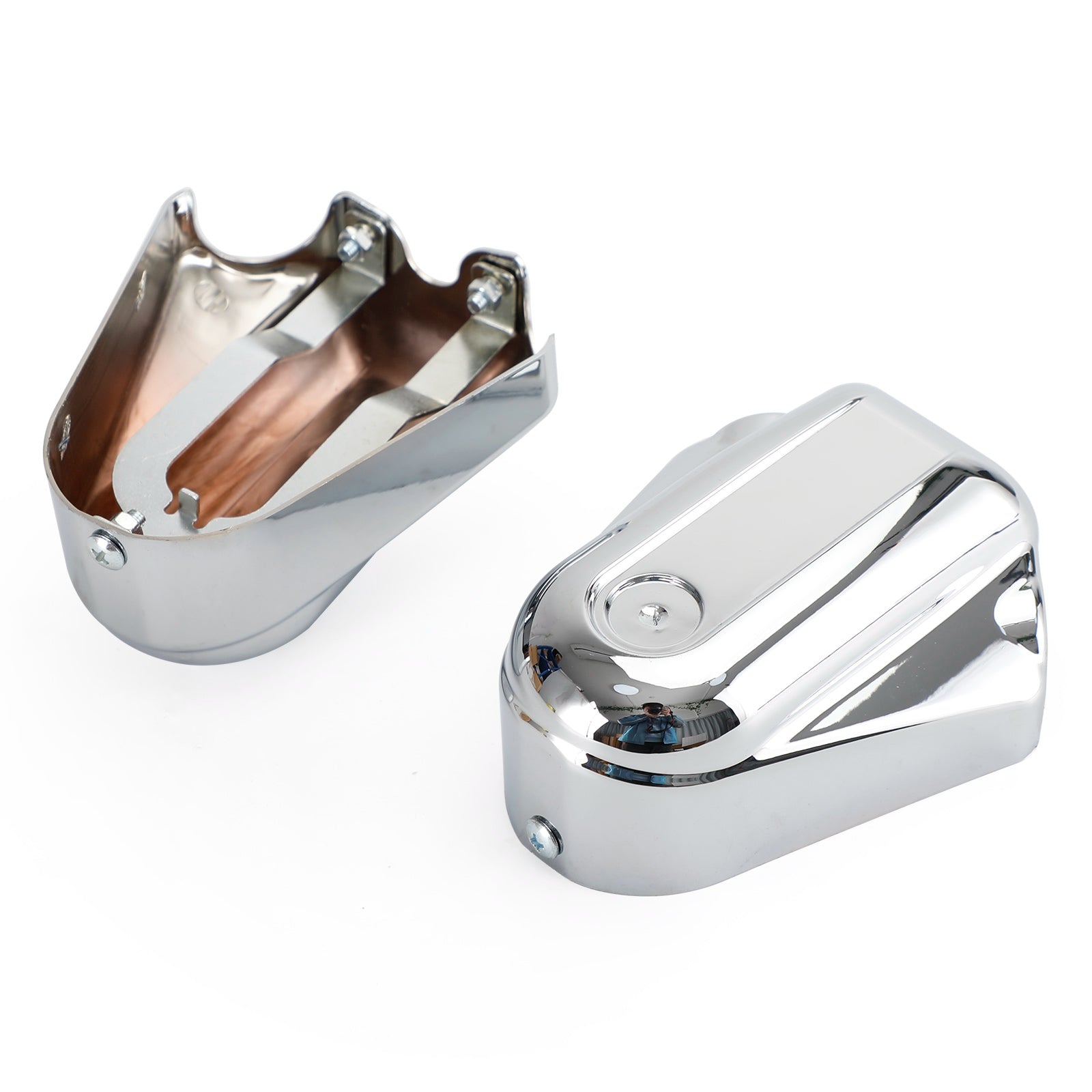 Softail FLS FLSTN 2008-2017 Bar Shield Rear Axle Covers Swingarm