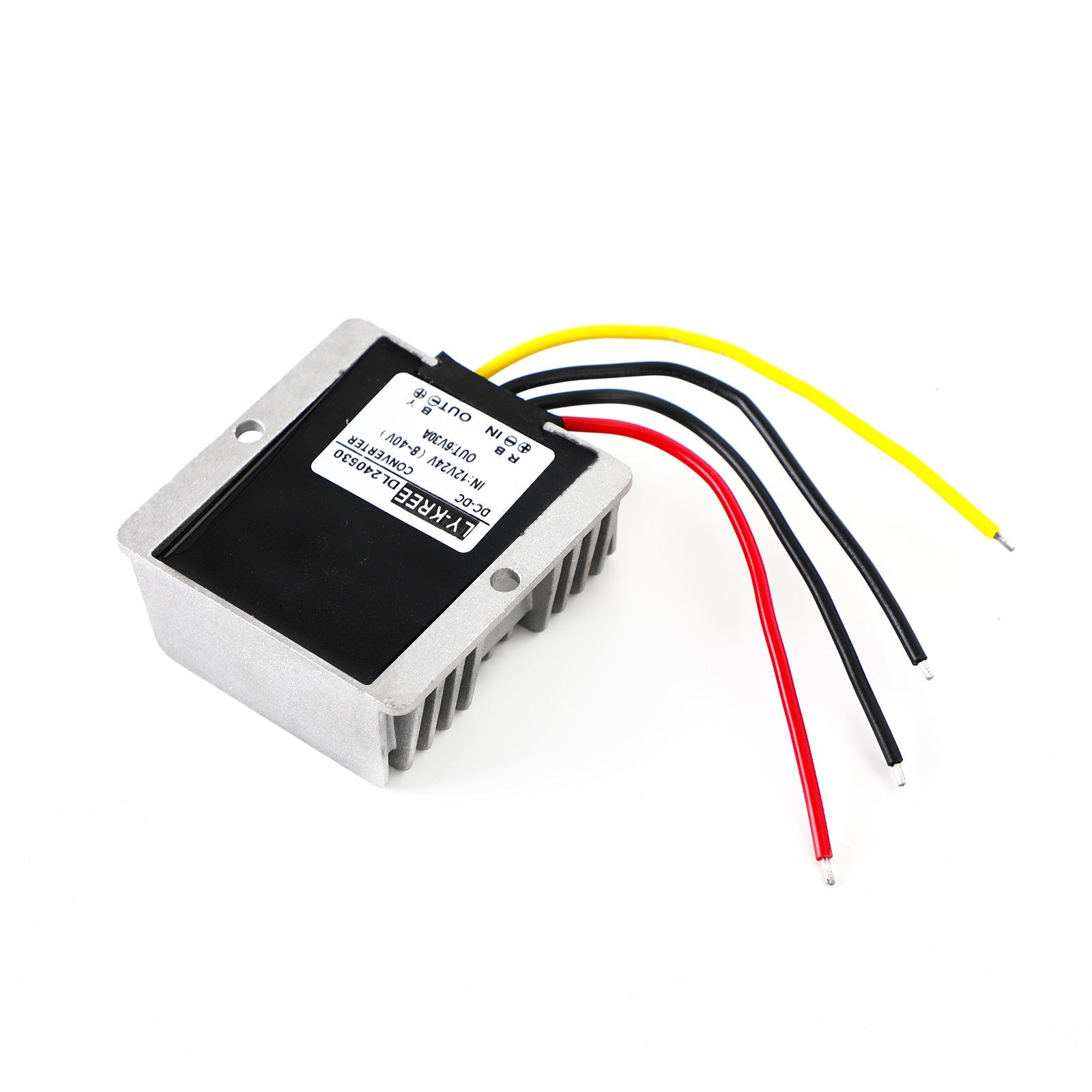 30A 방수 DC/DC 컨버터 전원 공급 장치 레귤레이터 12V/24V ~ 6V 스텝다운