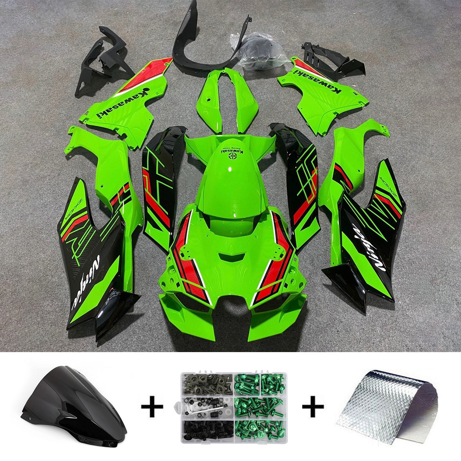 Kawasaki ZX-10R ZX-10RR 2021-2025 Fairing Kit Bodywork ABS