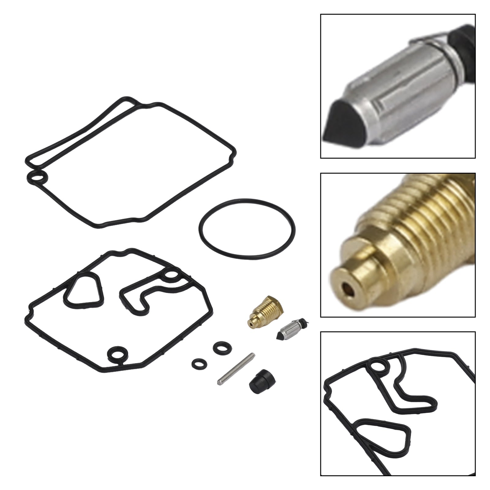 야마하 75HP P75 80HP 80A 90HP 90A 6H1-W0093-10용 기화기 기화기 재조립 키트