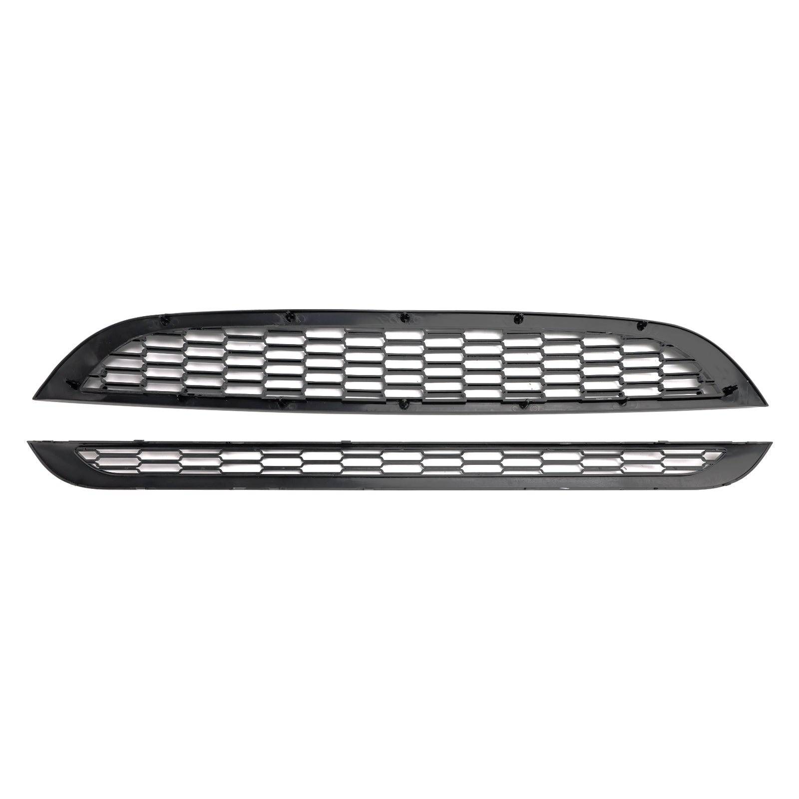 Mini Cooper R50 R52 R53 2002-2006 2PCS Honeycomb Mesh Front Grill Grille
