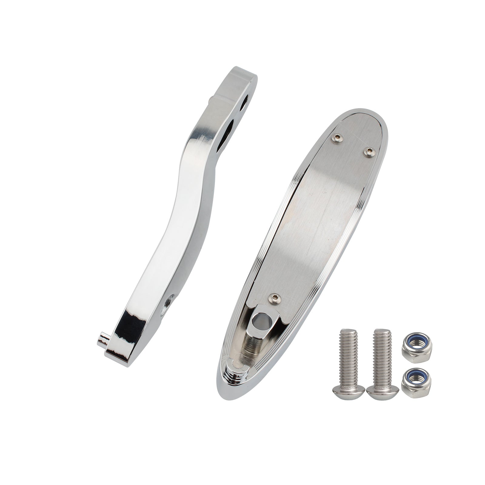 Turn Signal Extension Bracket License Plate Relocation Kit Fit for Softail 00-23 Generic