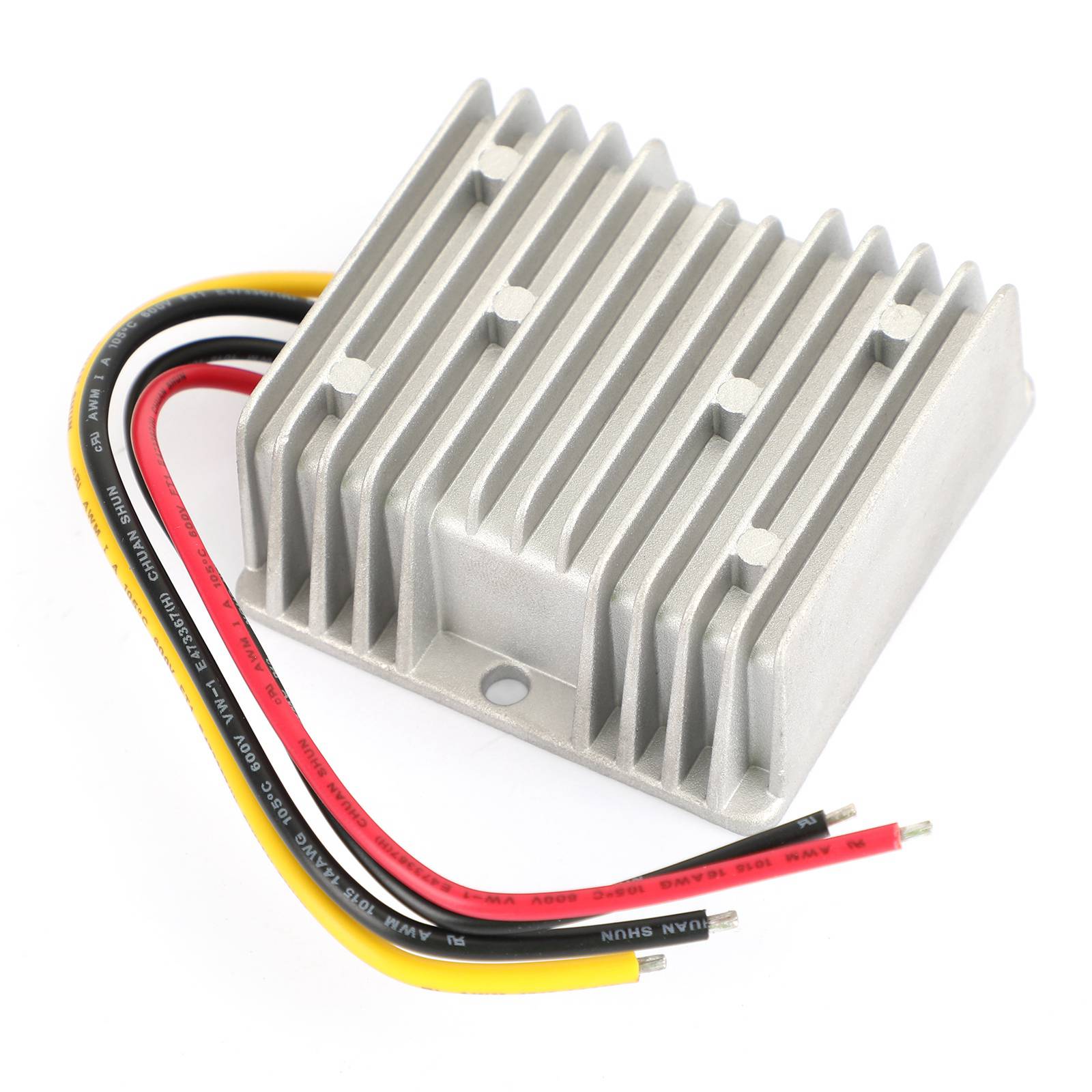 방수 24V ~ 12V 15A 180W 스텝다운 DC/DC 전력 컨버터 레귤레이터