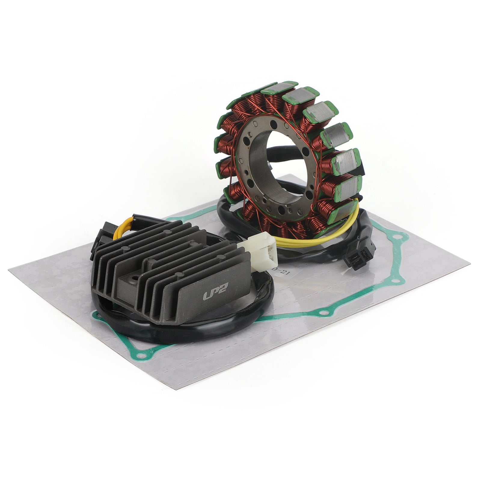 혼다 NT 400 Bros NC25 NT 650 GT Hawk RC31 제네릭용 레귤레이터 스테이터 코일 개스킷 키트