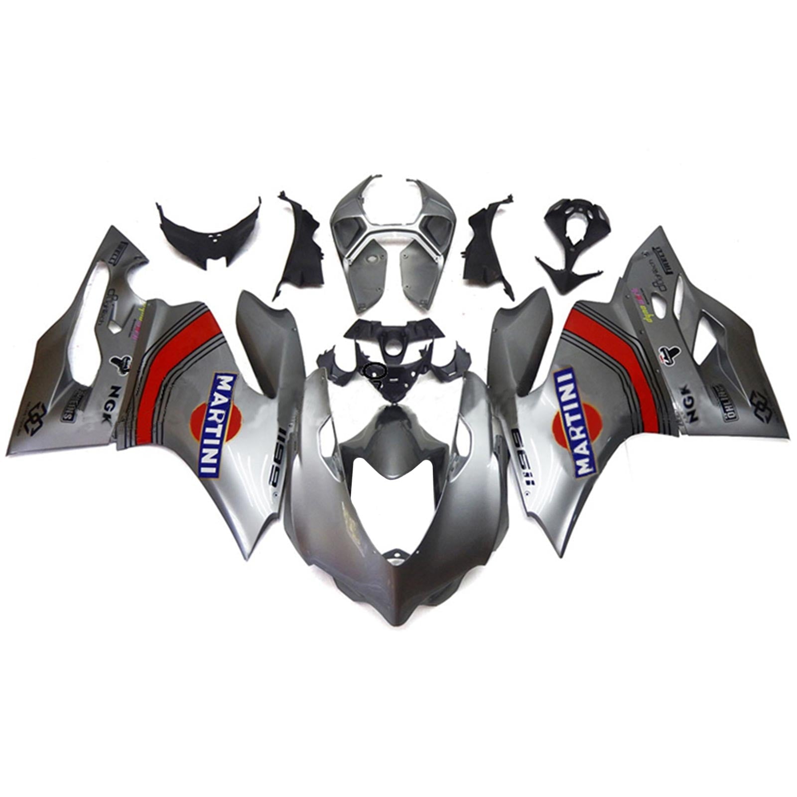 Ducati 1199 899 2012-2015 Fairing Kit Bodywork Plastic ABS