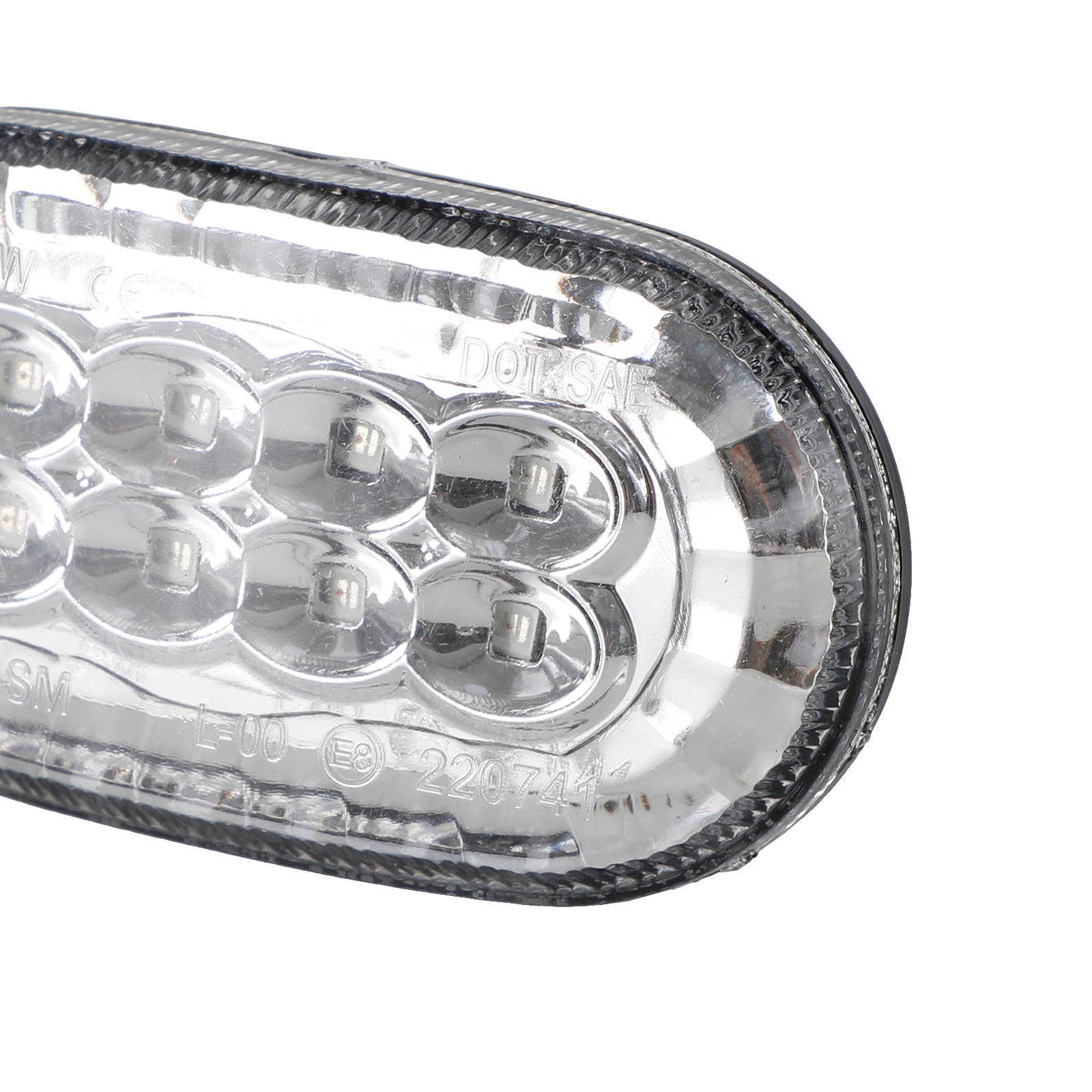 Par de luces de señal de giro de marcador lateral para Suzuki Jimny JB64 JB74 transparente