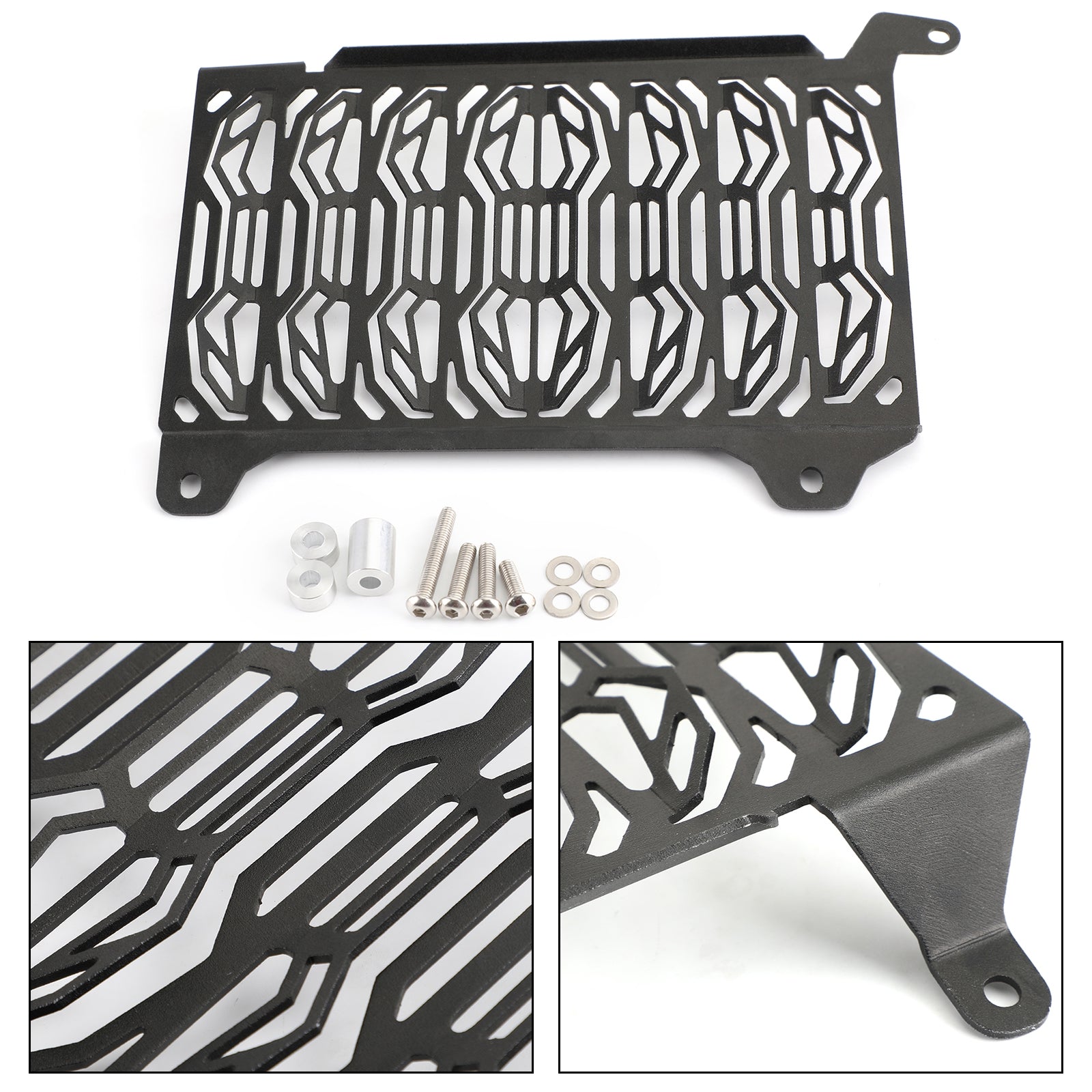 Aluminum Black Radiator Guard Grill Cover Protector for Honda CB500X 2019 Generic