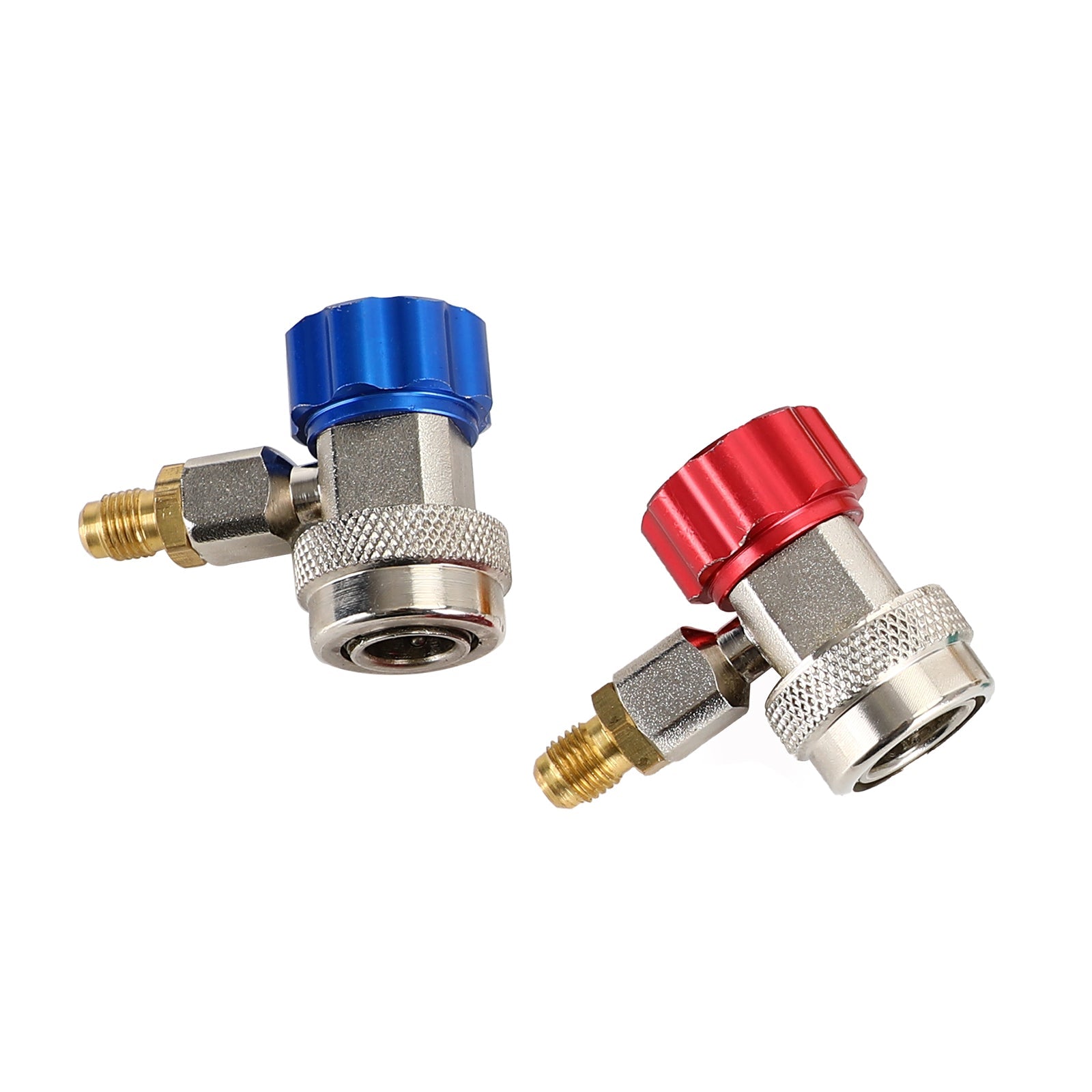 Ac R134A Adapters Quick Couplers With Can Tap Valve Kit Adjustable R134A Adapte