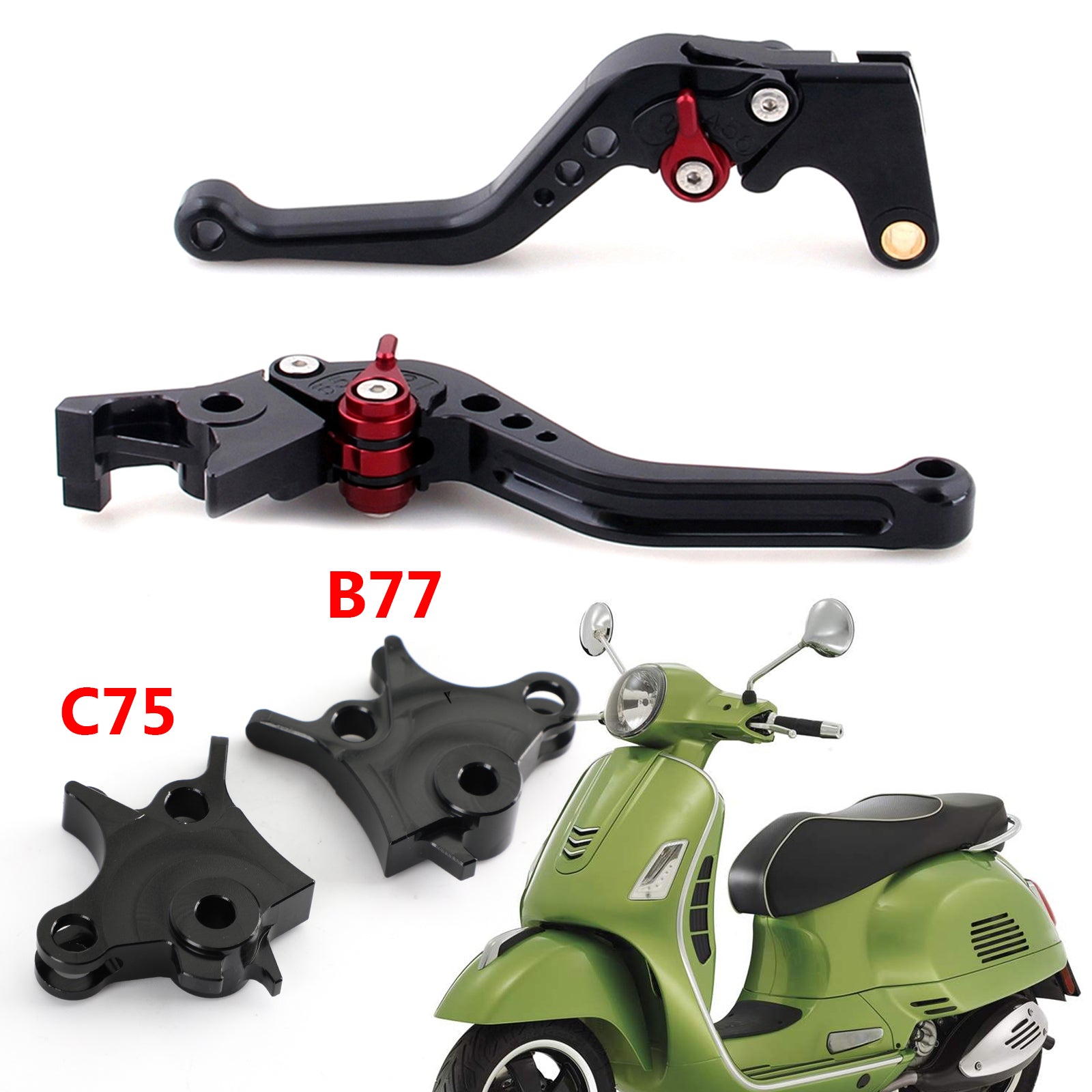 Motorcycle Short Clutch Brake Lever fit for BMW R1200GS Adventure (LC) 2014-2018 Generic