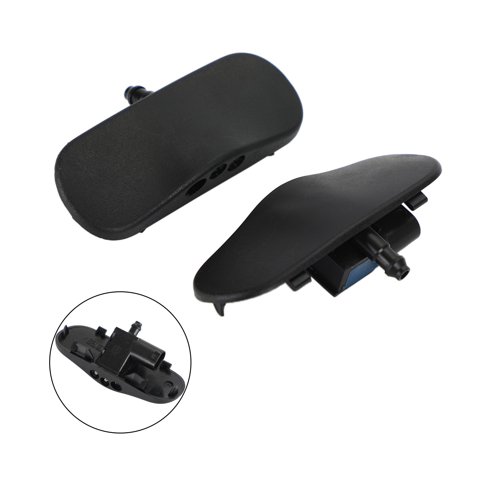 AUDI A3 A4 A5 A6 A7 A8 Q3 Q5 Q7 TT 제네릭용 전면 유리 세척기 스프레이 노즐 2개 가열식