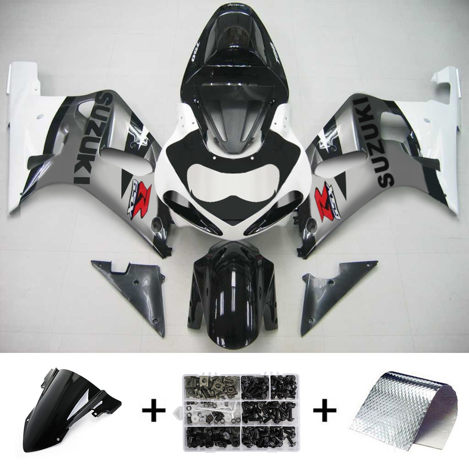 Suzuki GSXR750 2001-2003
Fairing Kit Bodywork Plastic ABS