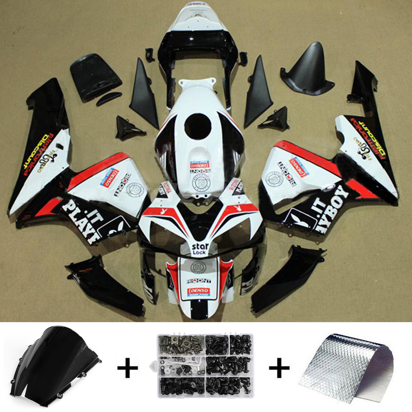 Honda CBR600RR 2003-2004 F5 Kit Carenado Carrocería Plástico ABS