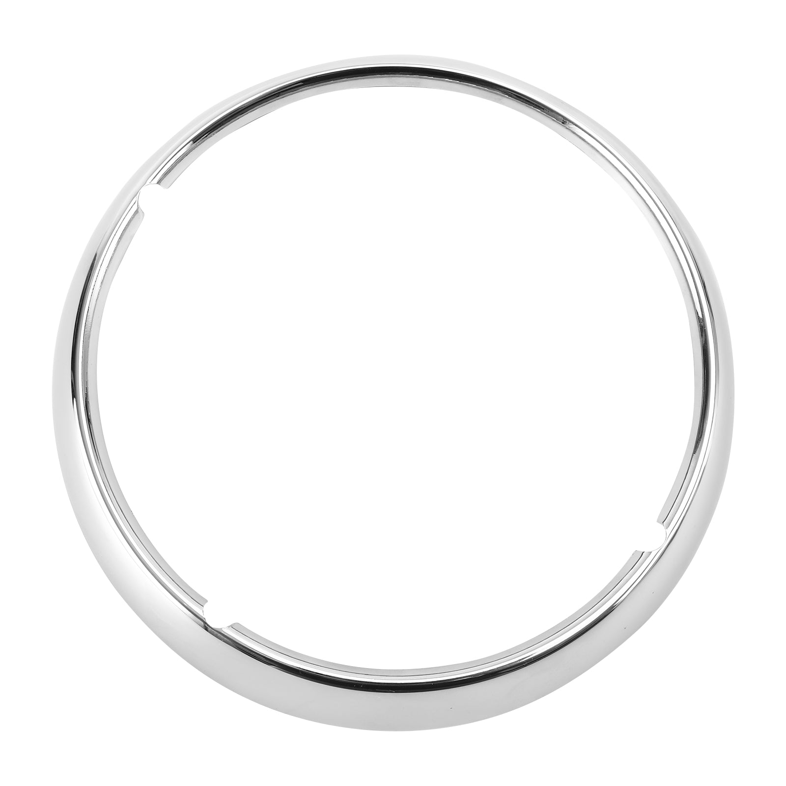 7" Chrome Headlight Trim Ring Light Cover for Touring Road King 67712-83A Generic