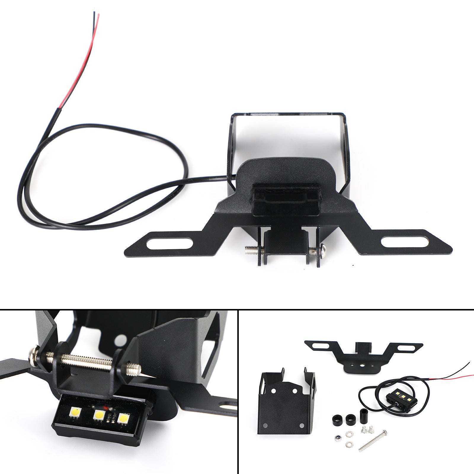 License Plate Holder Frame Bracket fit for Kawasaki ZX-10R ZX10R 2016-2021 Generic