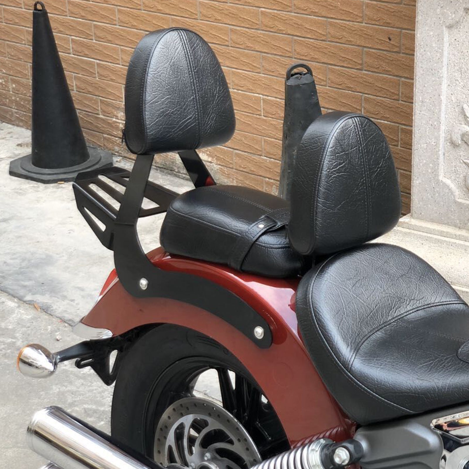 2014-2022 Indian Scout Sixty / Scout Passenger Sissy Bar Backrest Luggage Rack