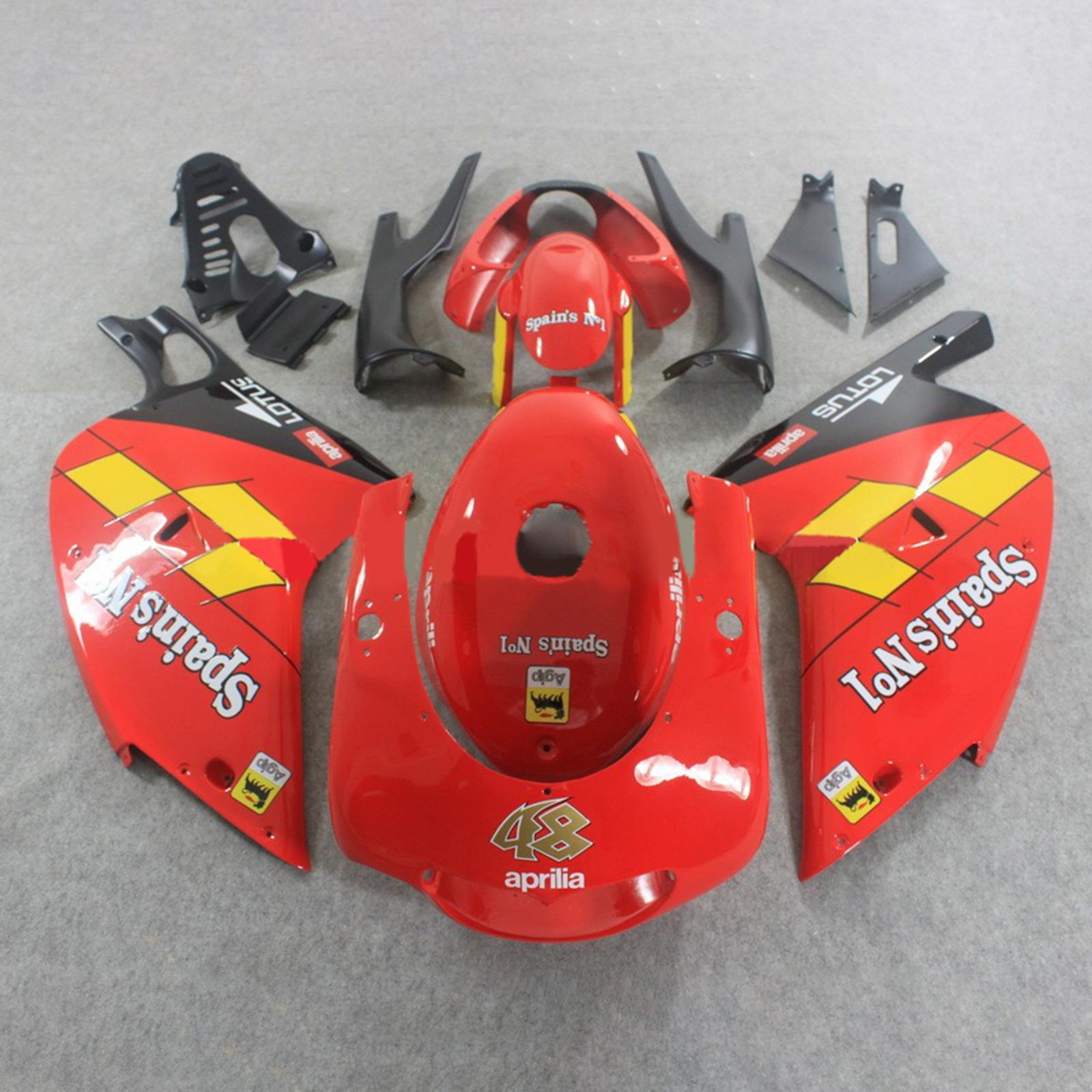 Aprilia RS125 2000-2005 Kit Carenado Carrocería Plástico ABS