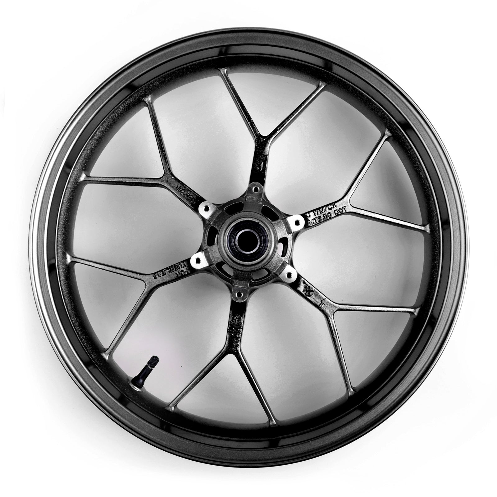 Front Wheel Rim 17"x 3.5" Black For Honda CBR 600 RR CBR600RR 2013-2017 Generic