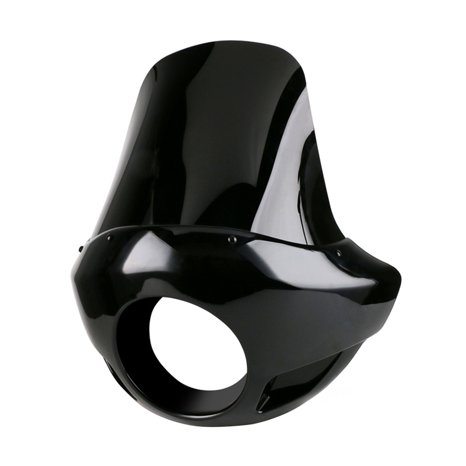 35mm-49mm Forks Most 5.75" Headlights Dyna Windshield Headlight Fairing