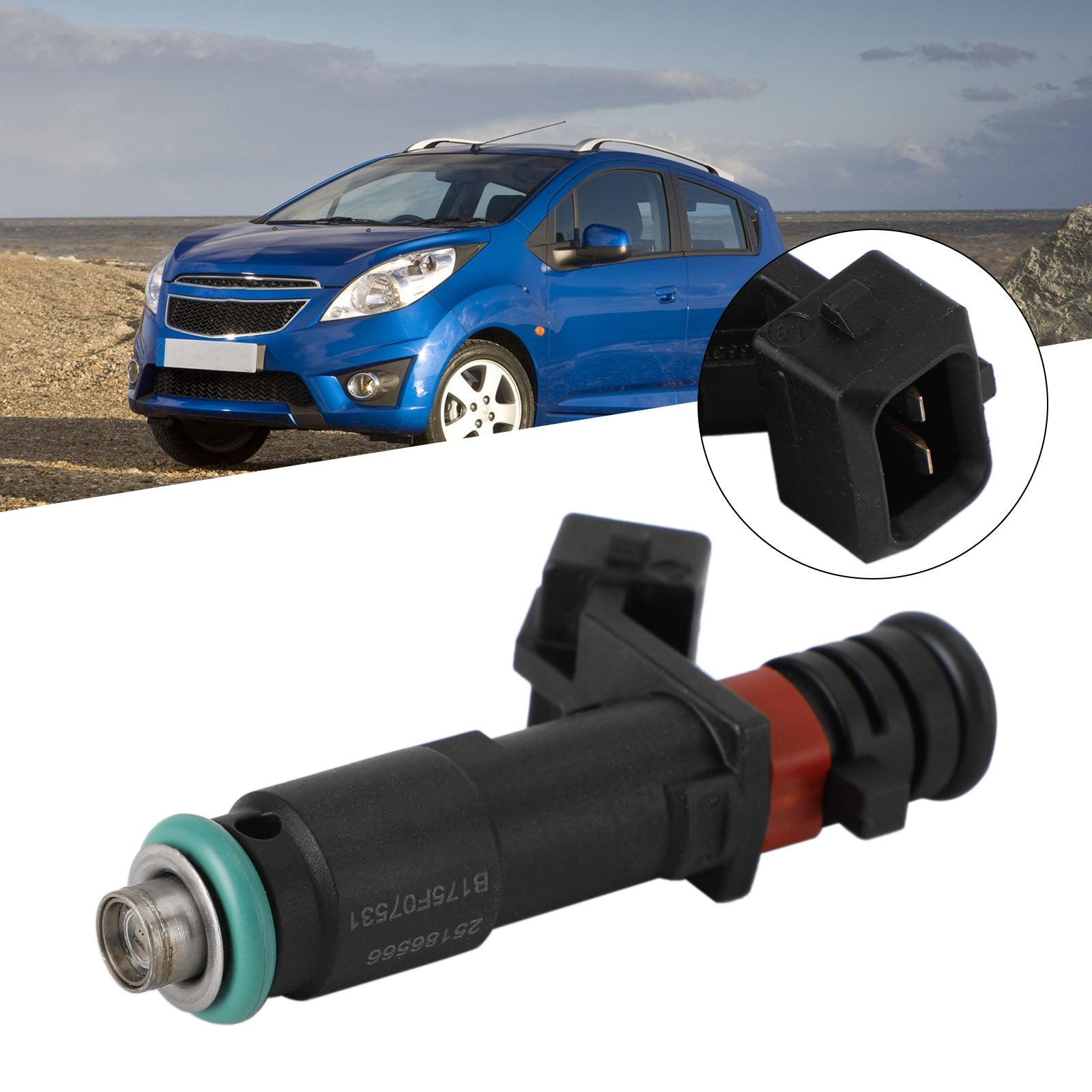 쉐보레 스파크 2011-2015 1.2L L4 INJ675 1개 연료 분사 장치 96800843