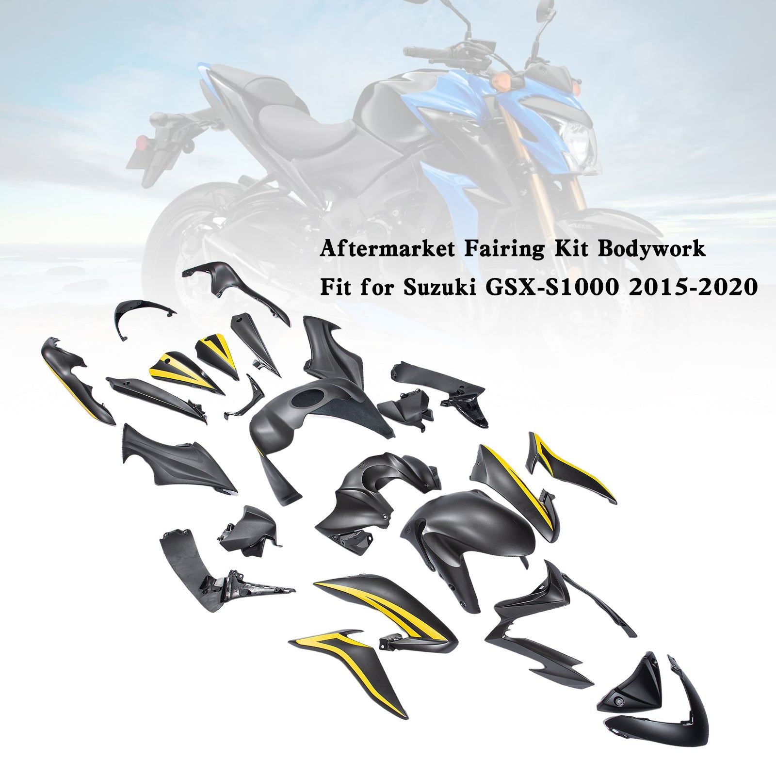 Suzuki GSX-S 1000 2015-2020 Plastic Bodywork Fairing Kit