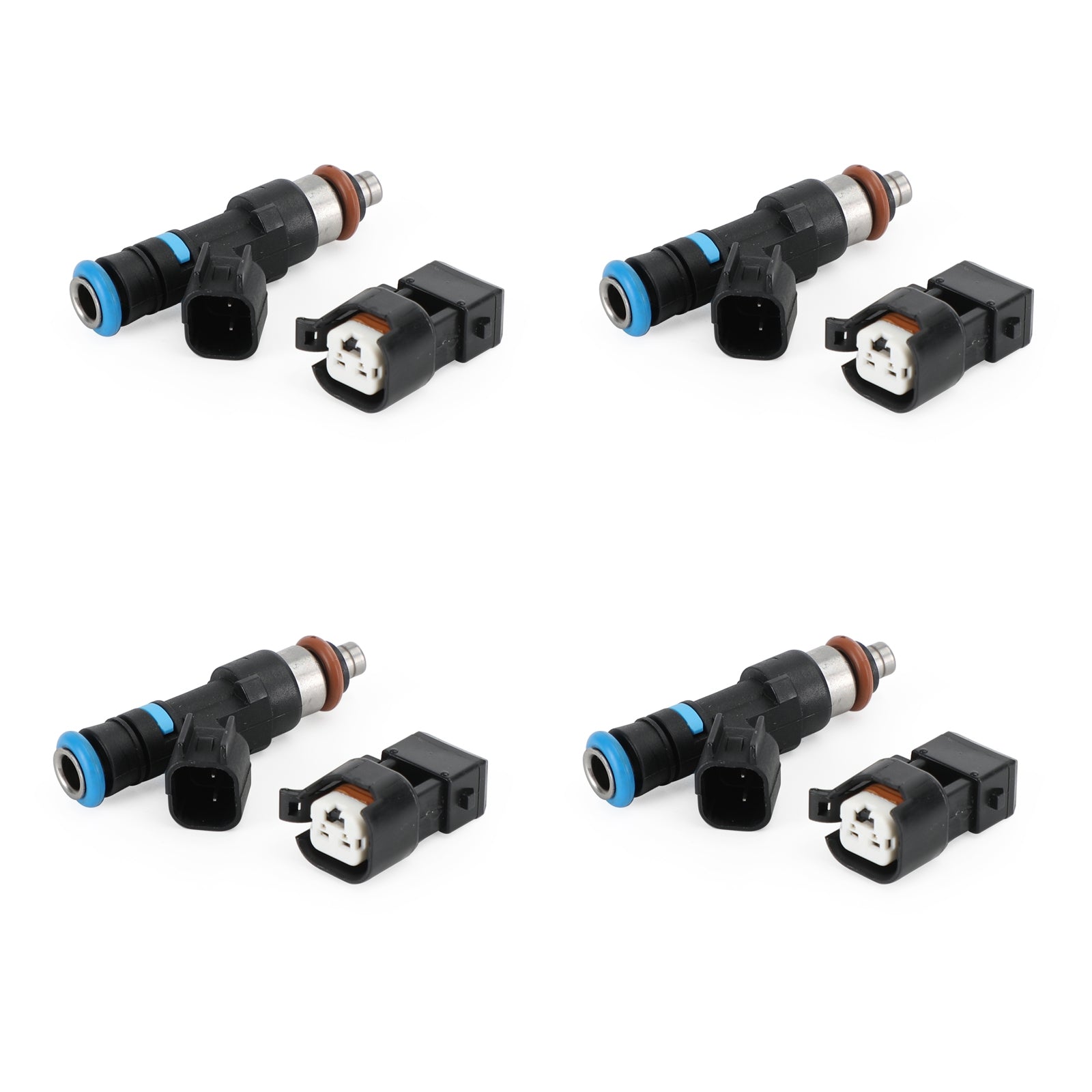 4PCS 650CC 62lb EV14 fuel injectors Fit Audi A4 TT VW Golf Jetta KSM 1.8T turbo
