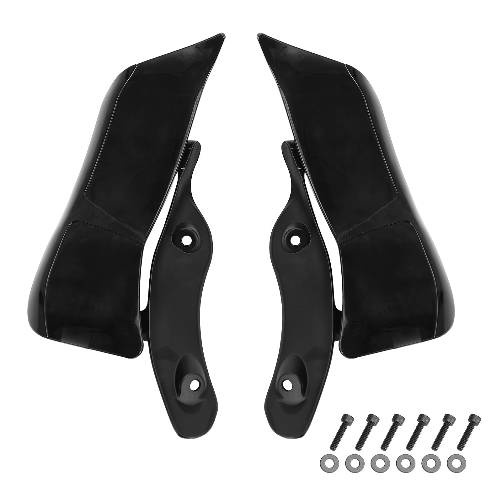 Adjustable Upper Fairing Side Wind Air Deflector For Road Glide 2015-2020 Generic