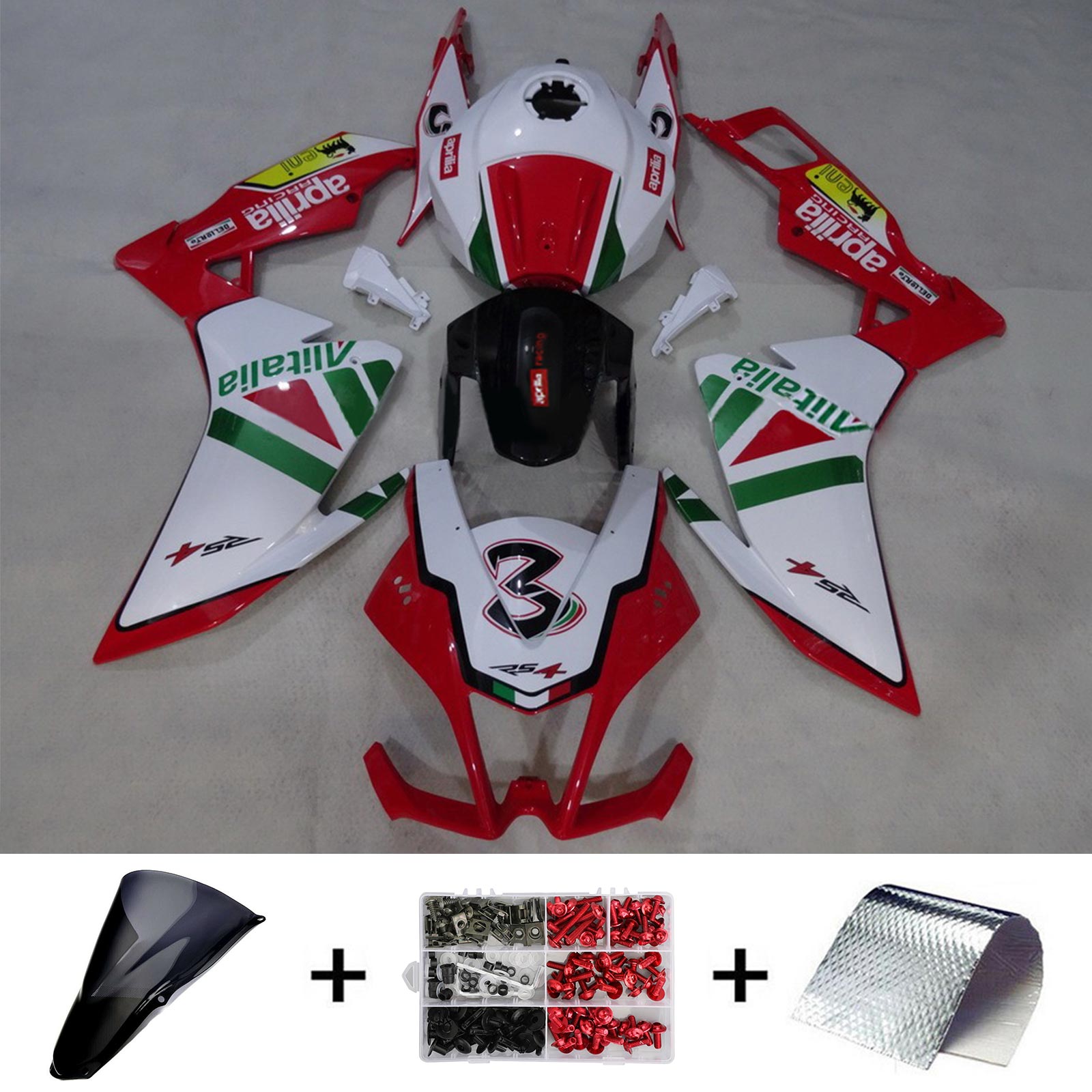 Aprilia RS4 RS125 RS50 2012-2016 Kit Carenado Carrocería
