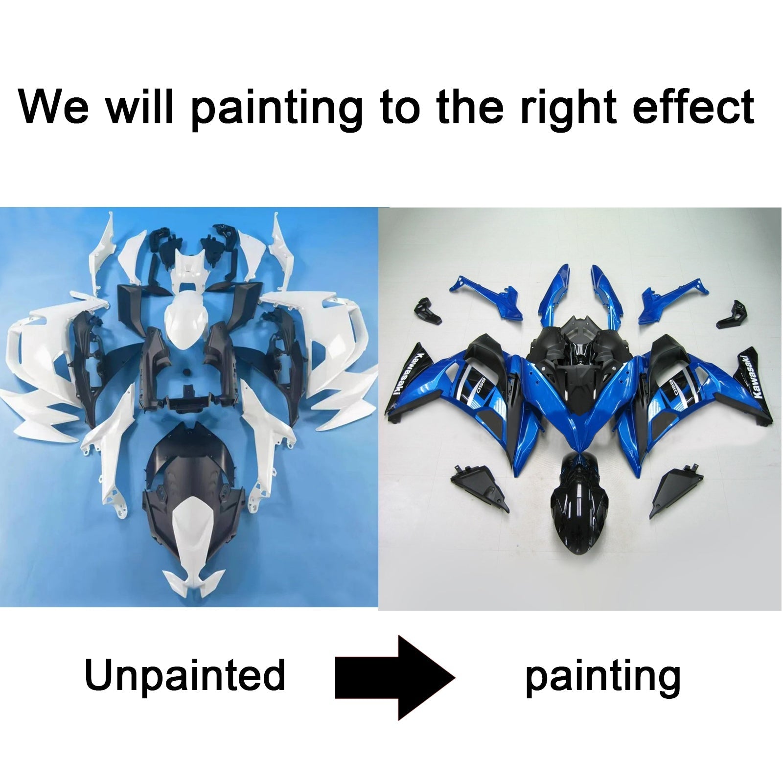 Kawasaki ER-6F Ninja650 2020-2025 Fairing Kit Bodywork ABS